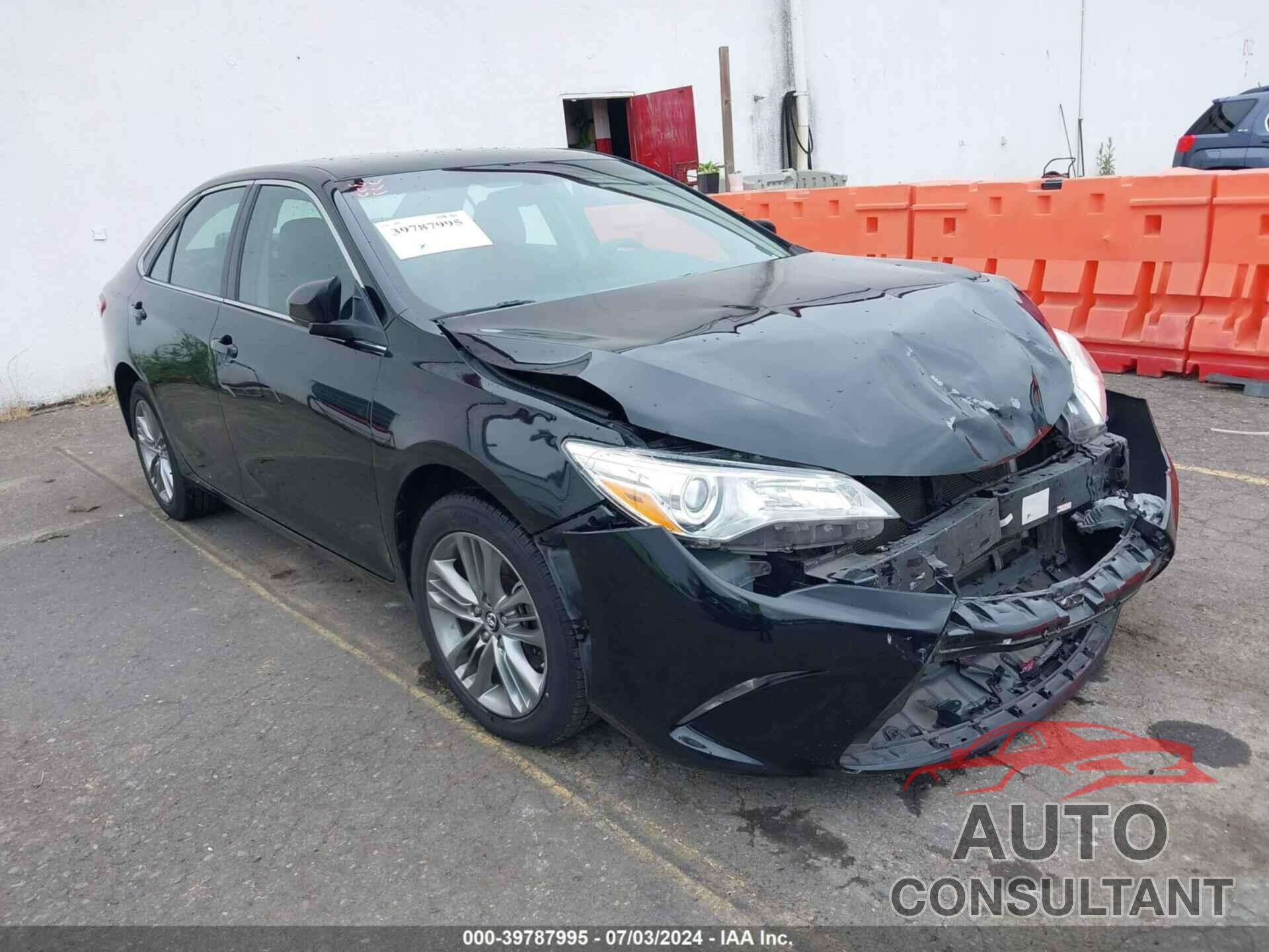 TOYOTA CAMRY 2017 - 4T1BF1FK4HU766867