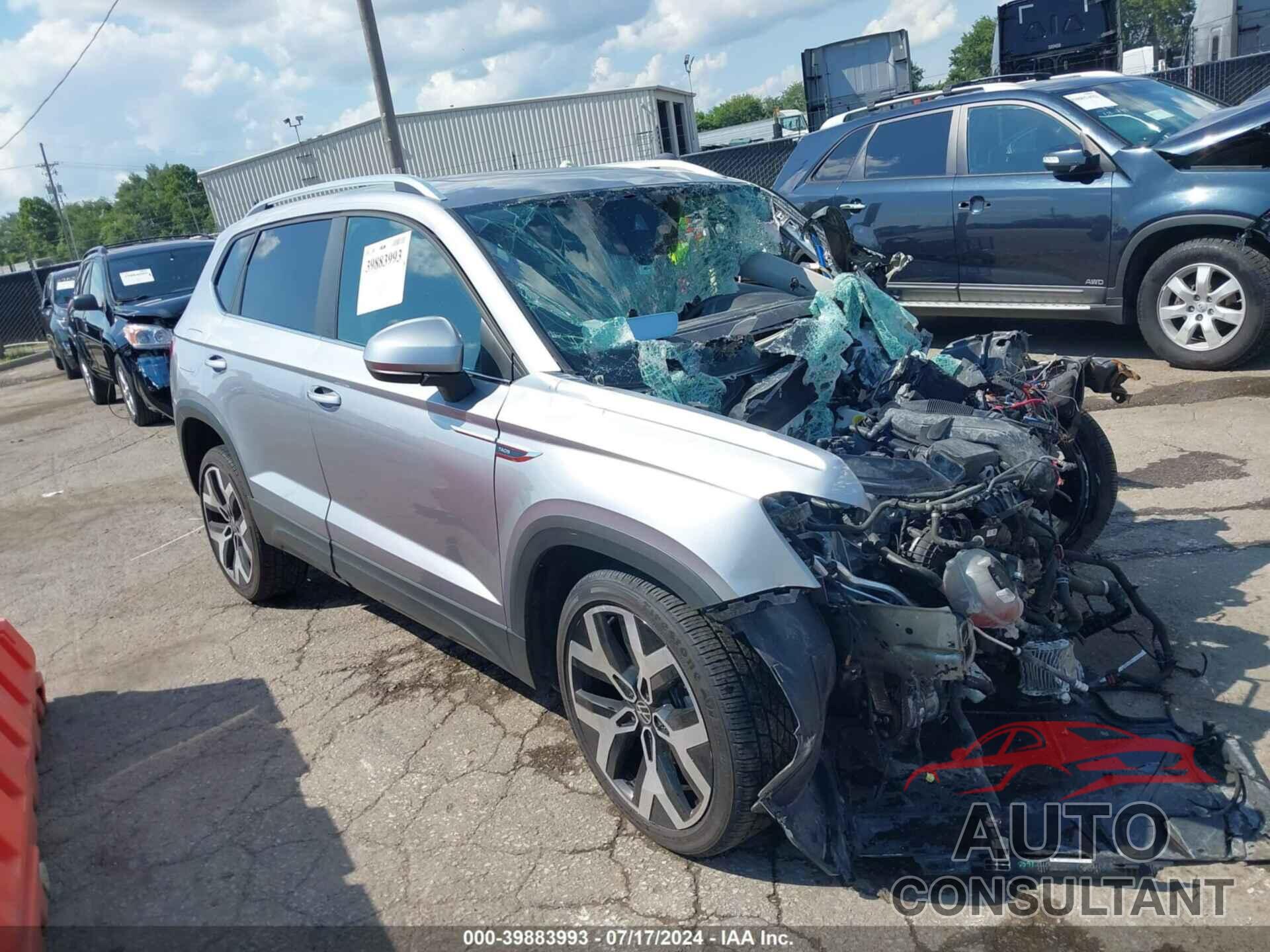 VOLKSWAGEN TAOS 2022 - 3VV2X7B21NM076036