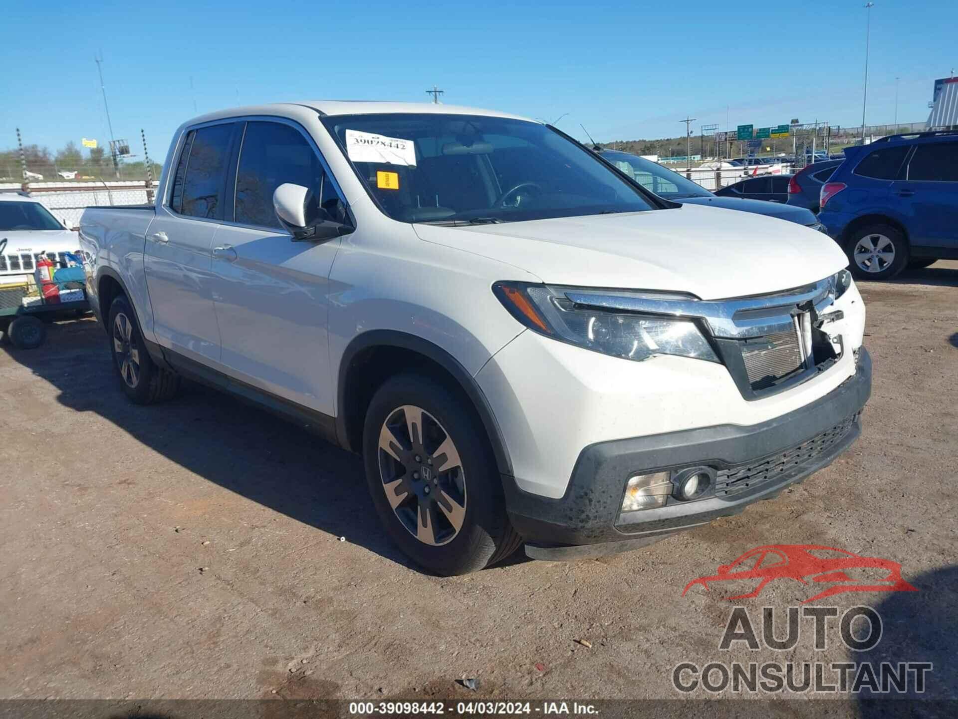 HONDA RIDGELINE 2019 - 5FPYK2F52KB004428