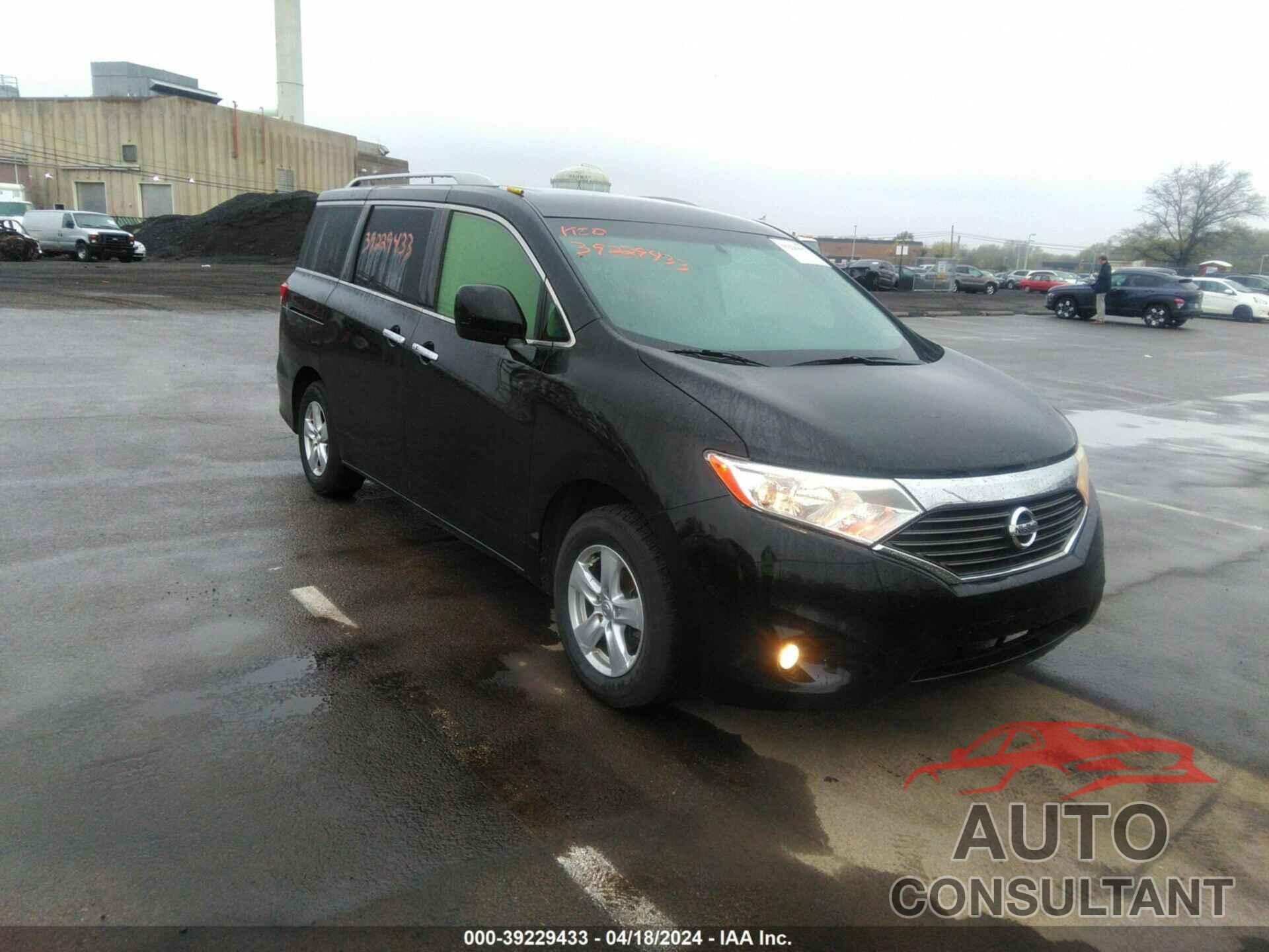 NISSAN QUEST 2017 - JN8AE2KP4H9168814