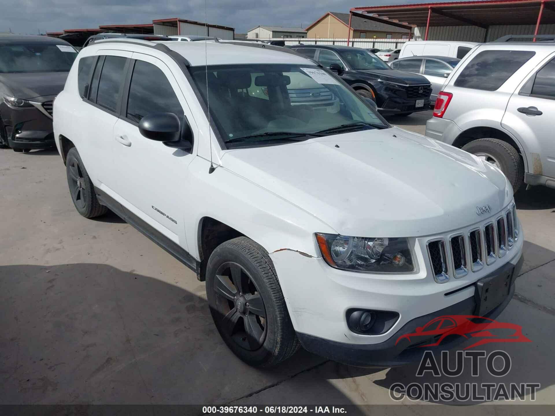 JEEP COMPASS 2017 - 1C4NJCBA9HD146329