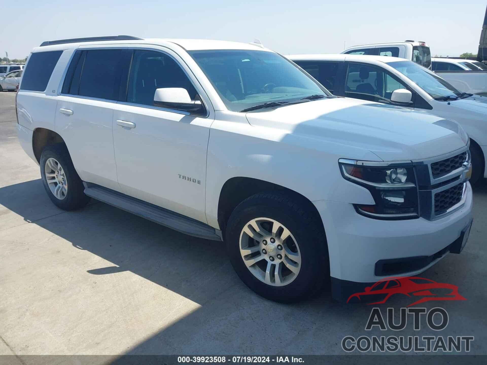 CHEVROLET TAHOE 2016 - 1GNSKAECXGR379209