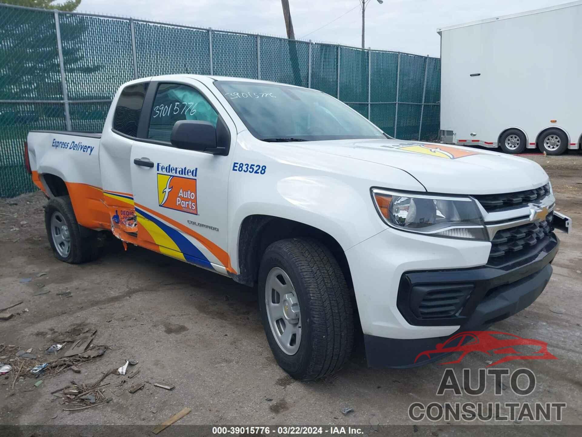 CHEVROLET COLORADO 2022 - 1GCHSBEA9N1125686