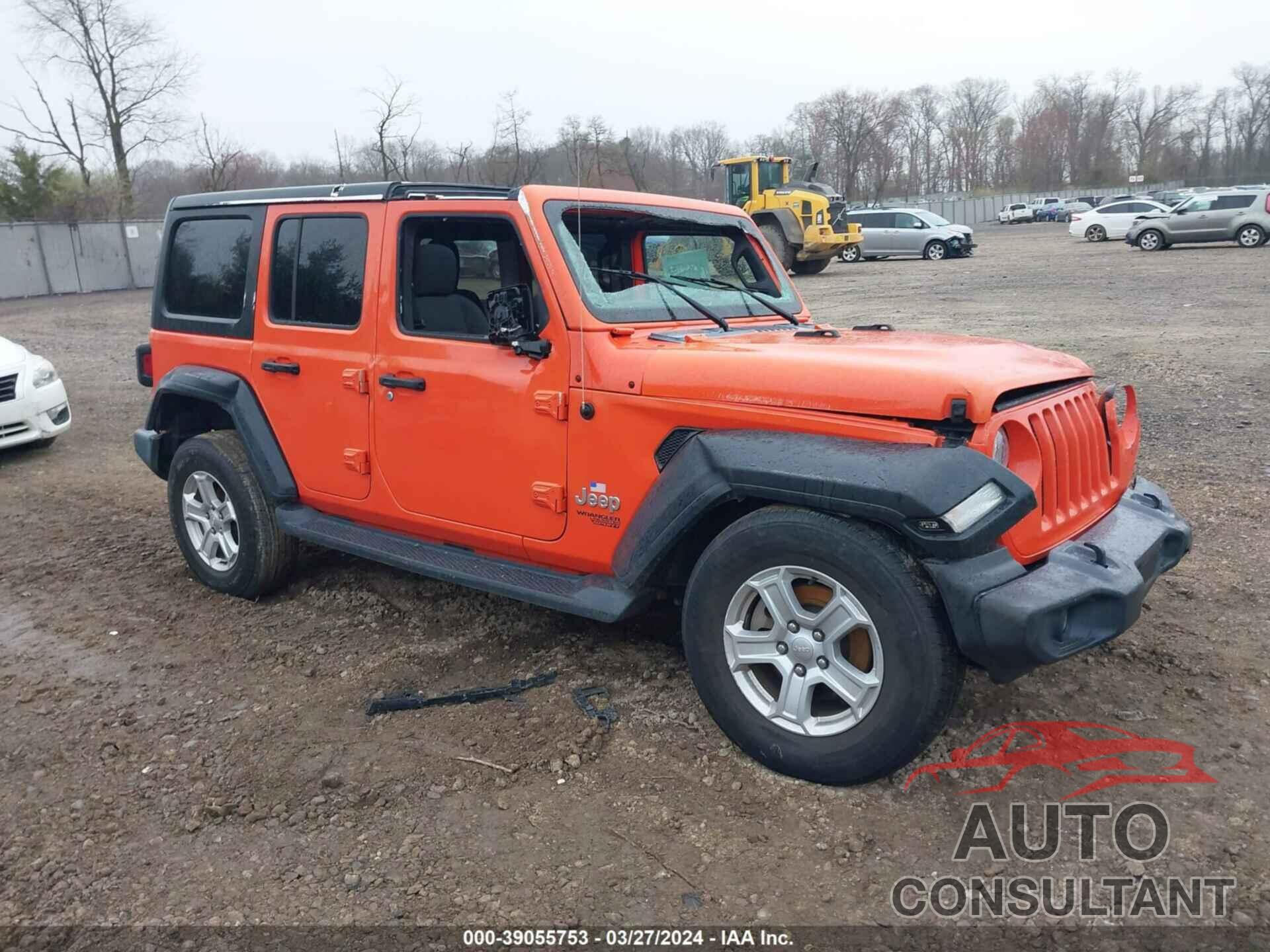 JEEP WRANGLER UNLIMITED 2018 - 1C4HJXDG2JW181326