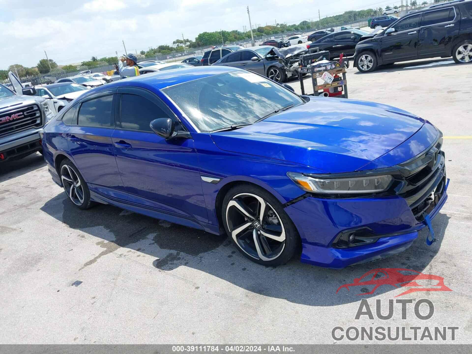 HONDA ACCORD 2022 - 1HGCV1F33NA083660