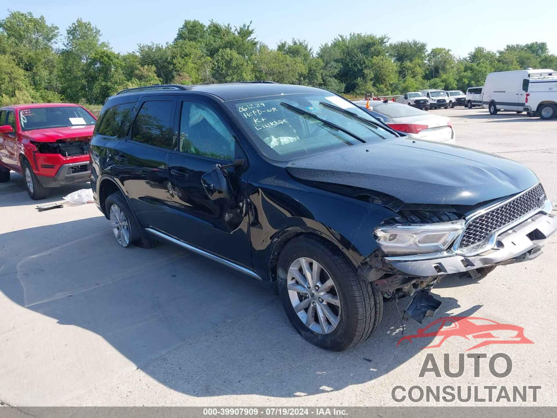 DODGE DURANGO 2022 - 1C4RDJAG2NC103665