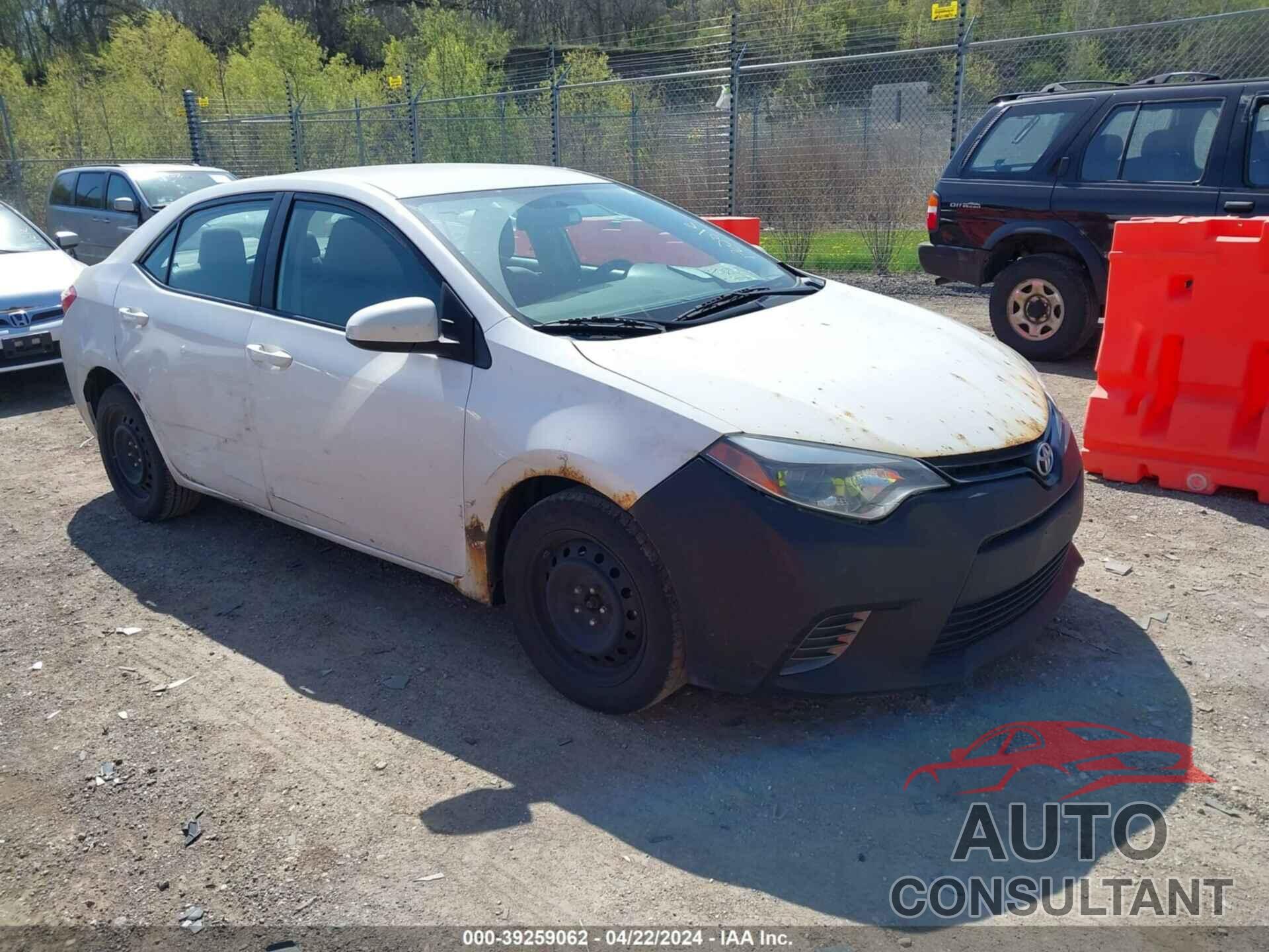 TOYOTA COROLLA 2016 - 2T1BURHEXGC693130