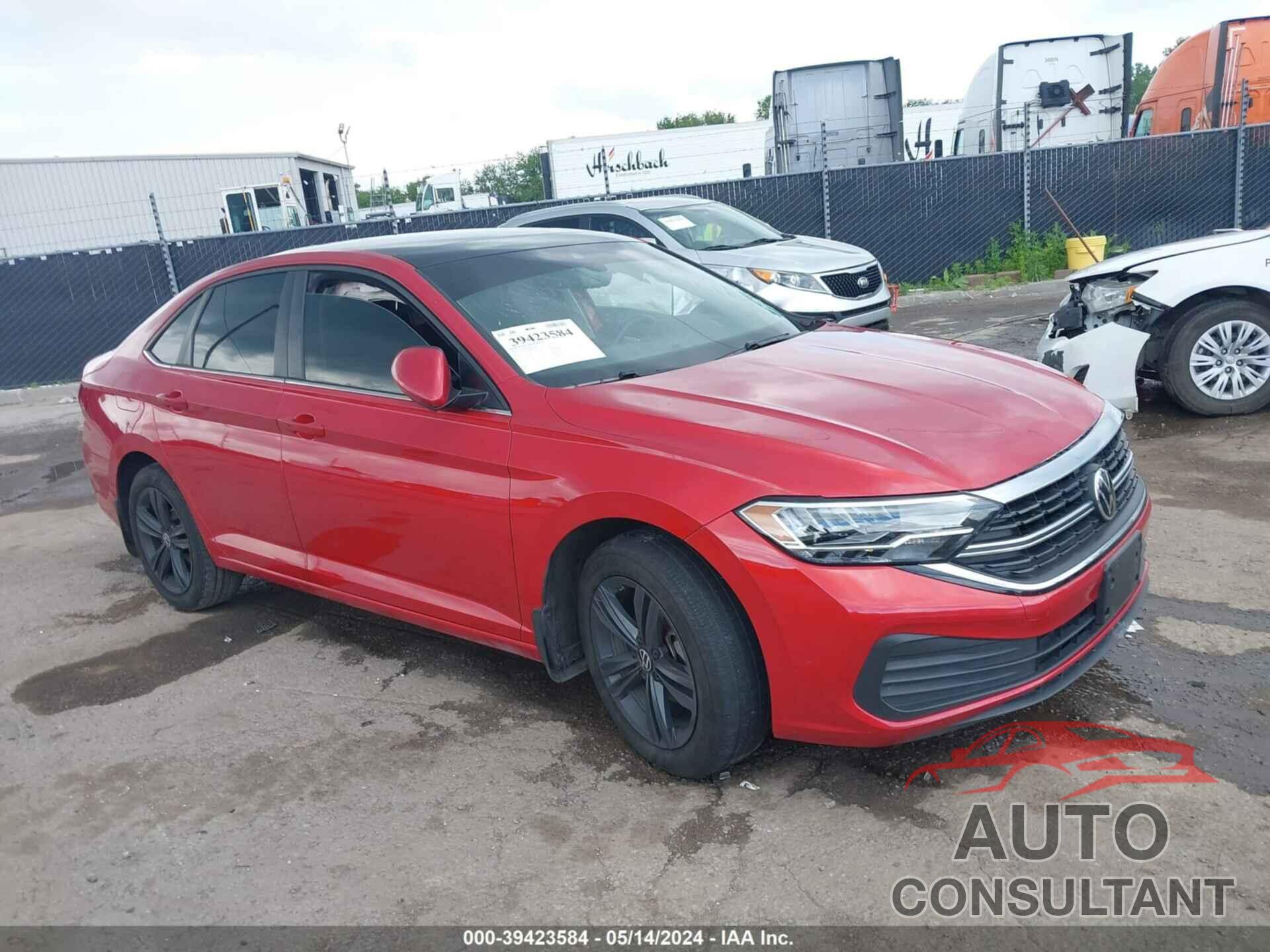 VOLKSWAGEN JETTA 2022 - 3VW7M7BU0NM012646