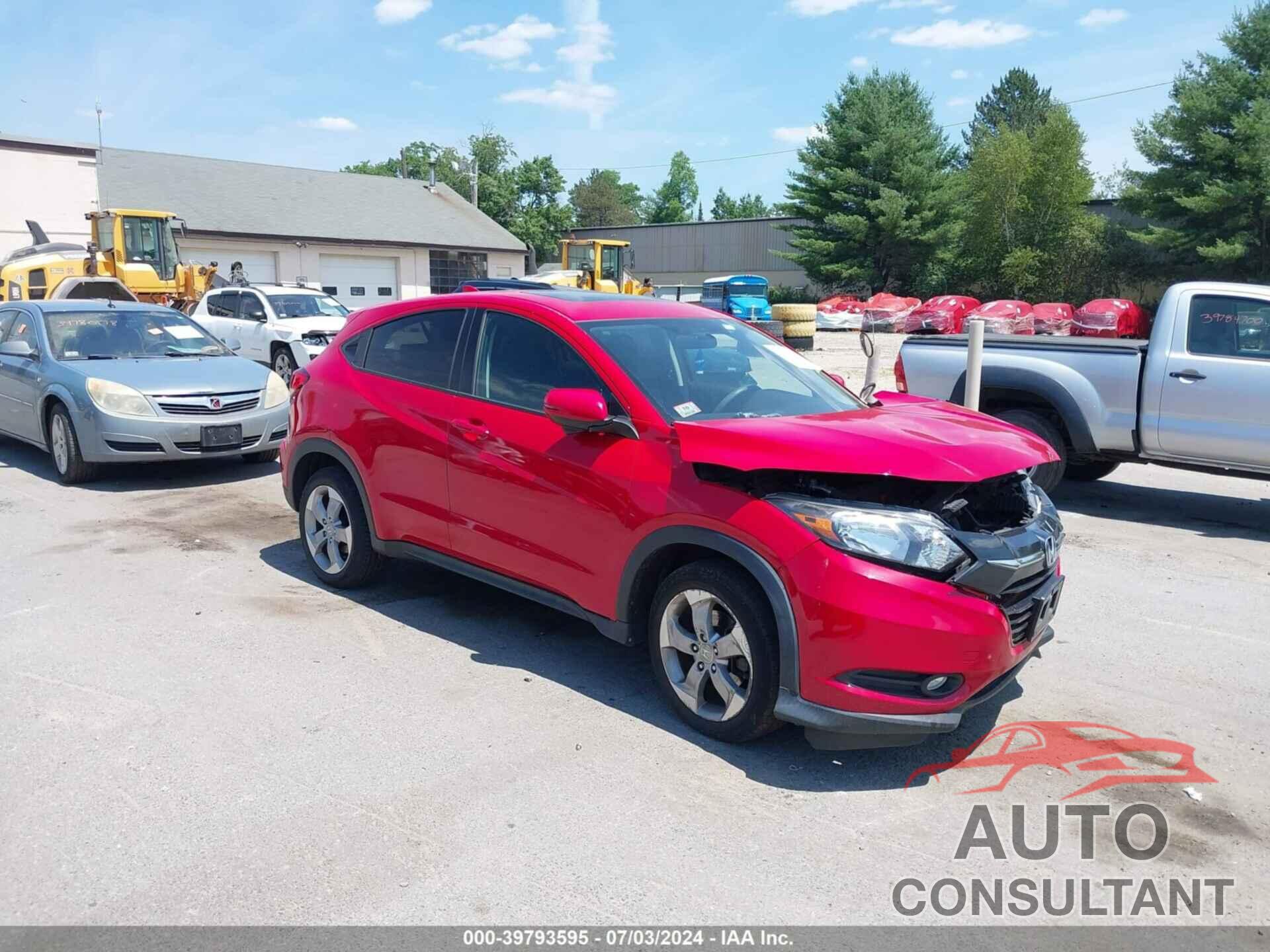 HONDA HR-V 2017 - 3CZRU6H57HM725290