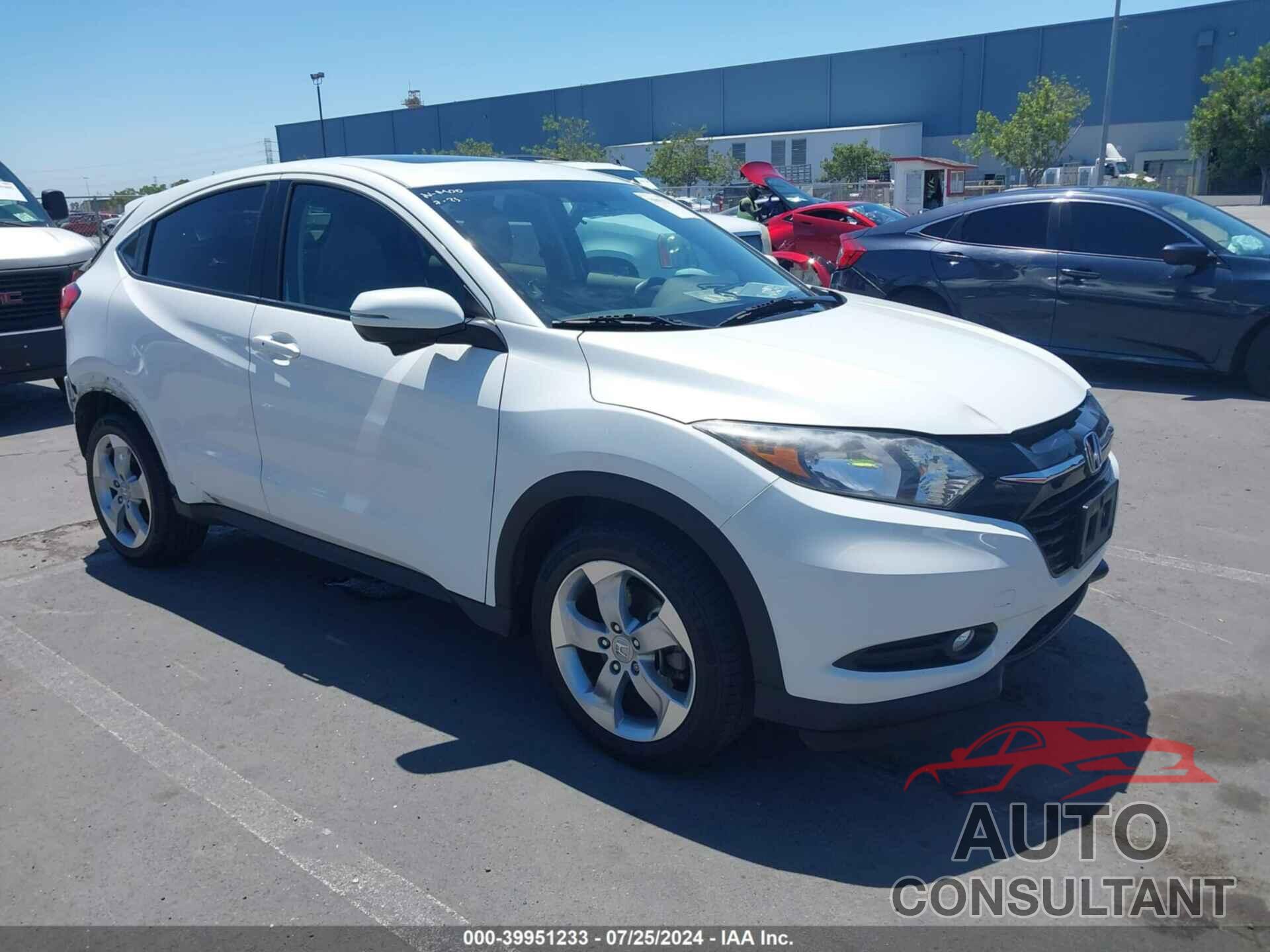 HONDA HR-V 2017 - 3CZRU6H56HM727628