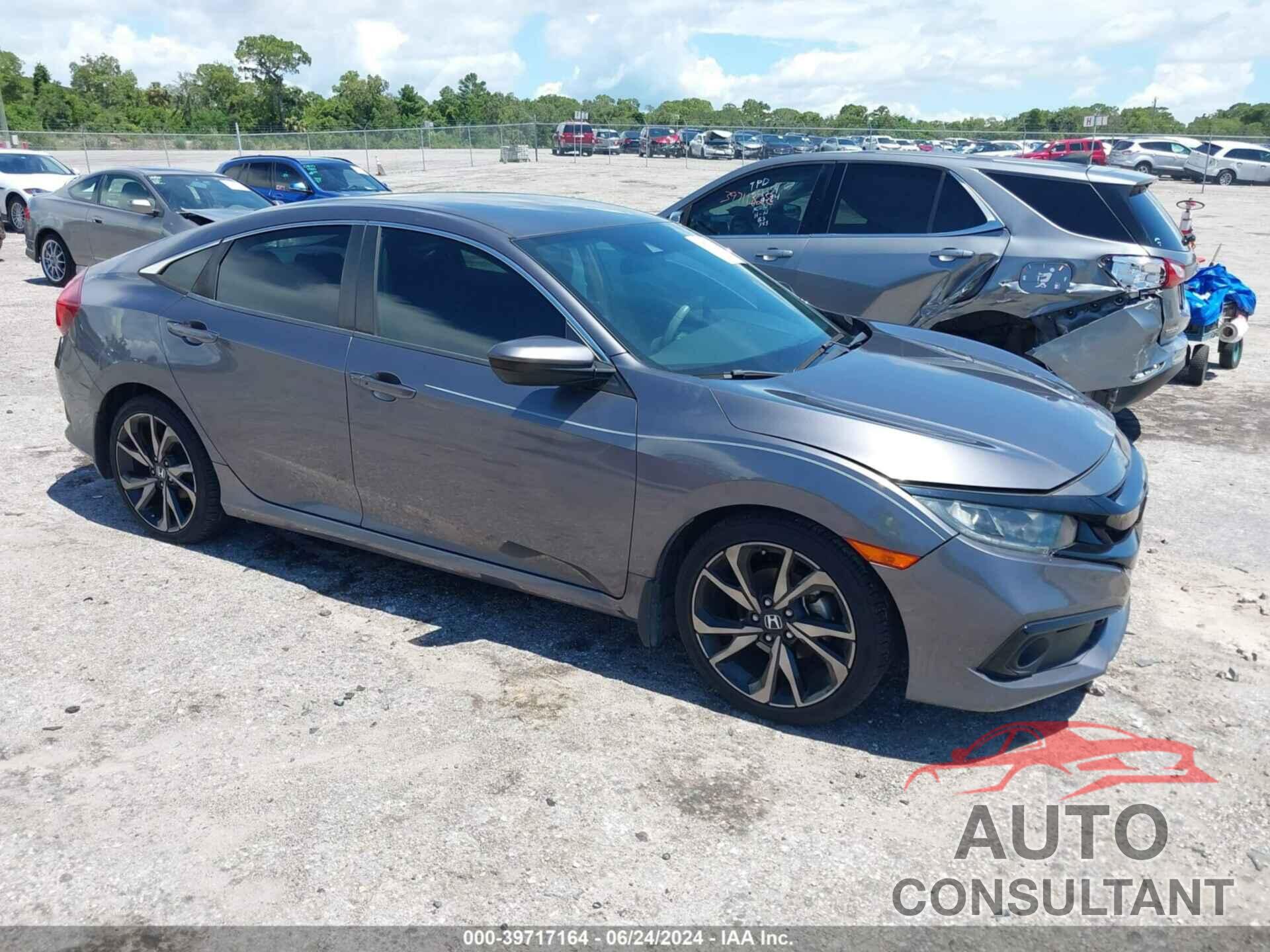 HONDA CIVIC 2019 - 2HGFC2F87KH555540