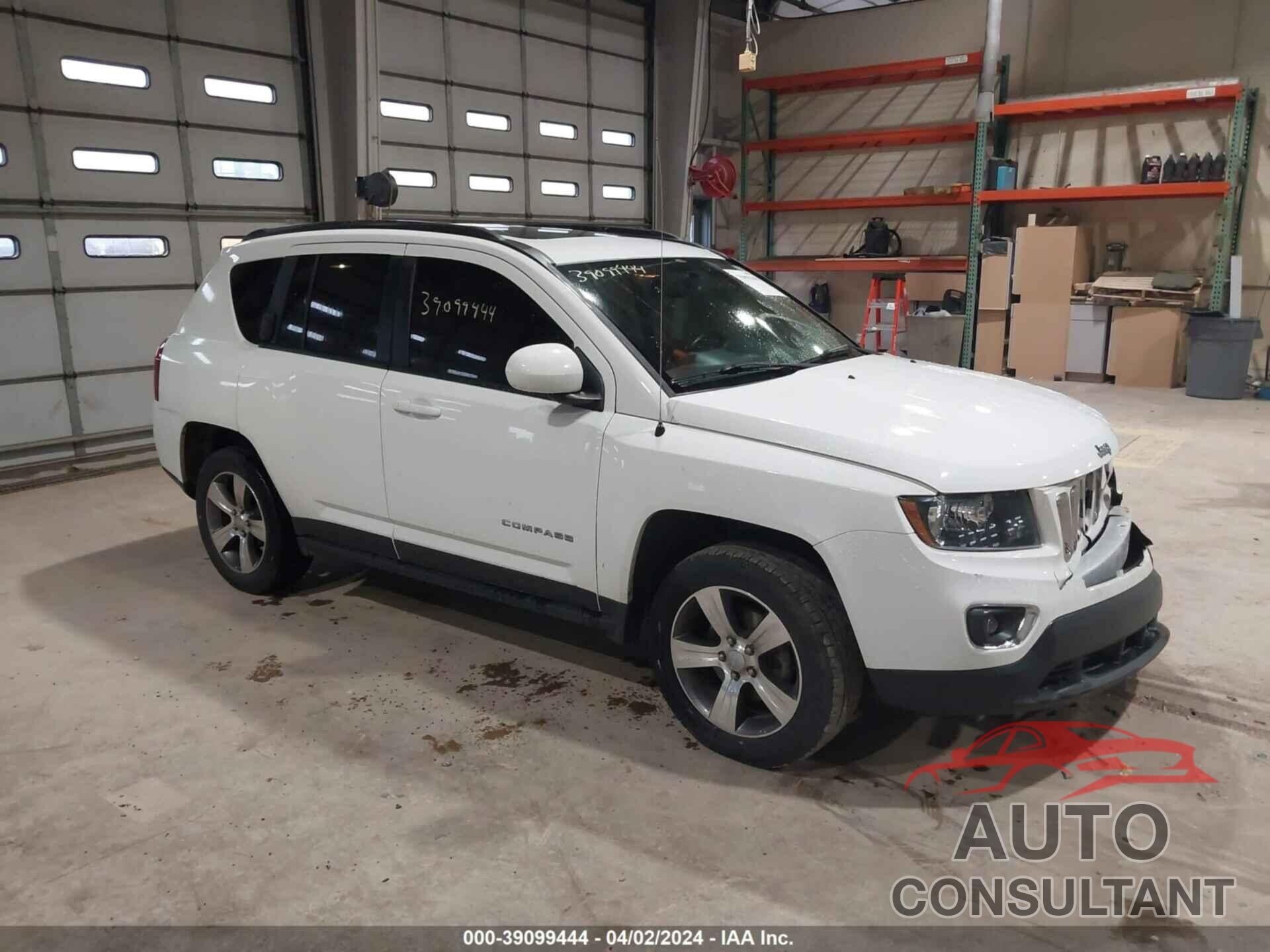 JEEP COMPASS 2017 - 1C4NJCEA3HD119462