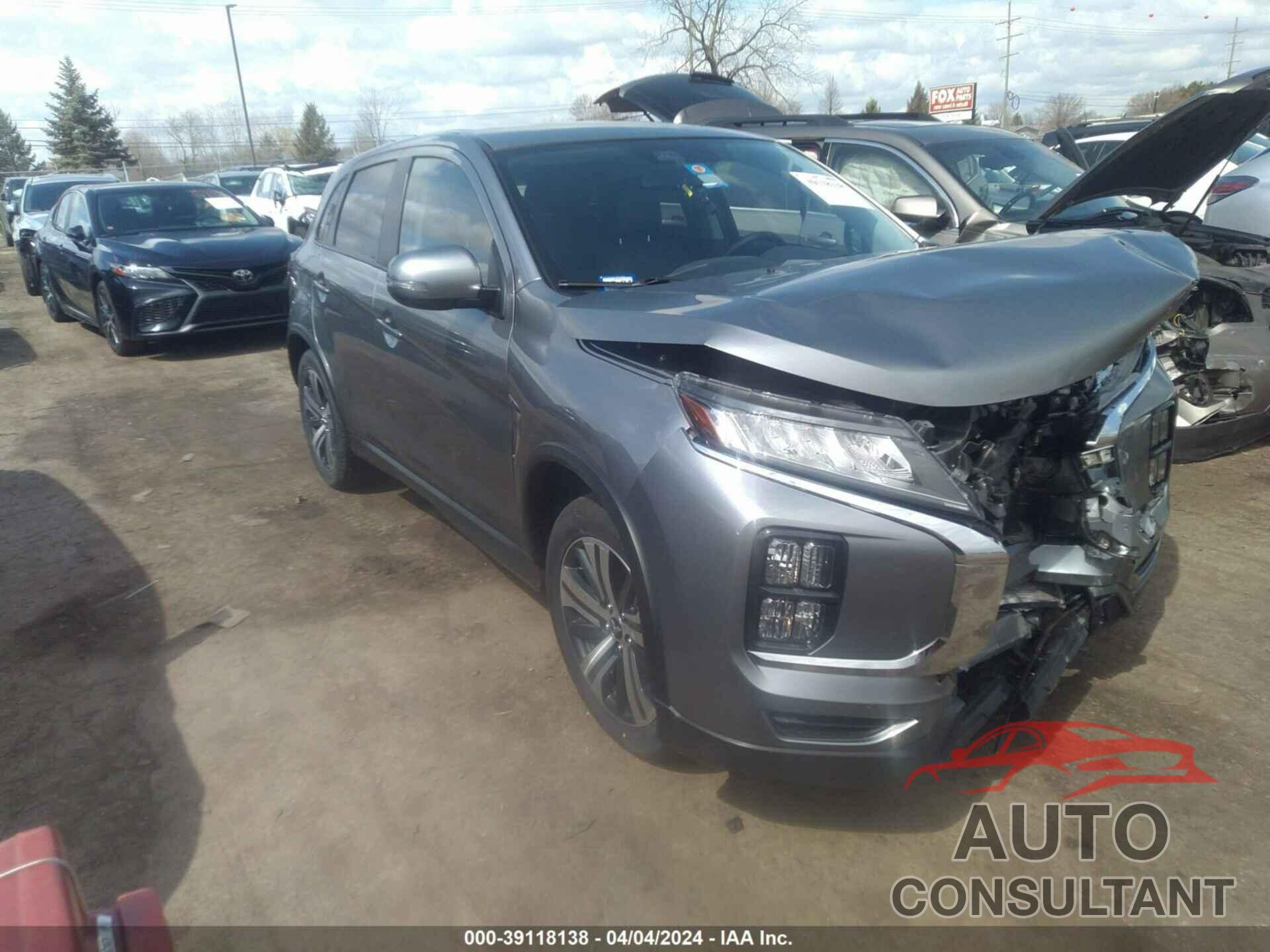 MITSUBISHI OUTLANDER SPORT 2022 - JA4APVAU1NU013039