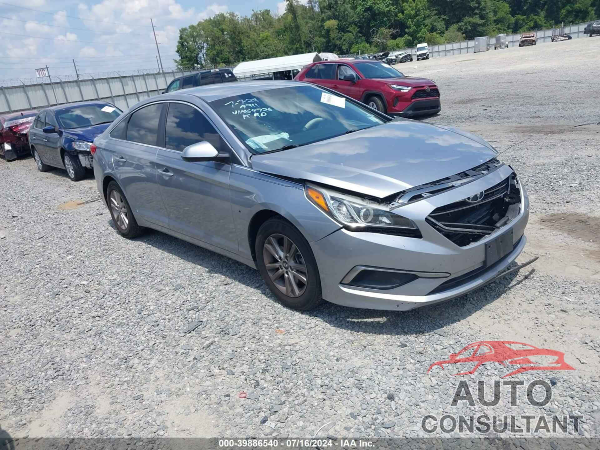 HYUNDAI SONATA 2016 - 5NPE24AF5GH264726