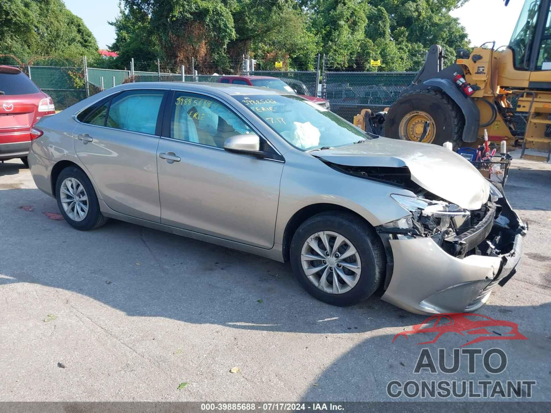 TOYOTA CAMRY 2017 - 4T1BF1FK7HU425494