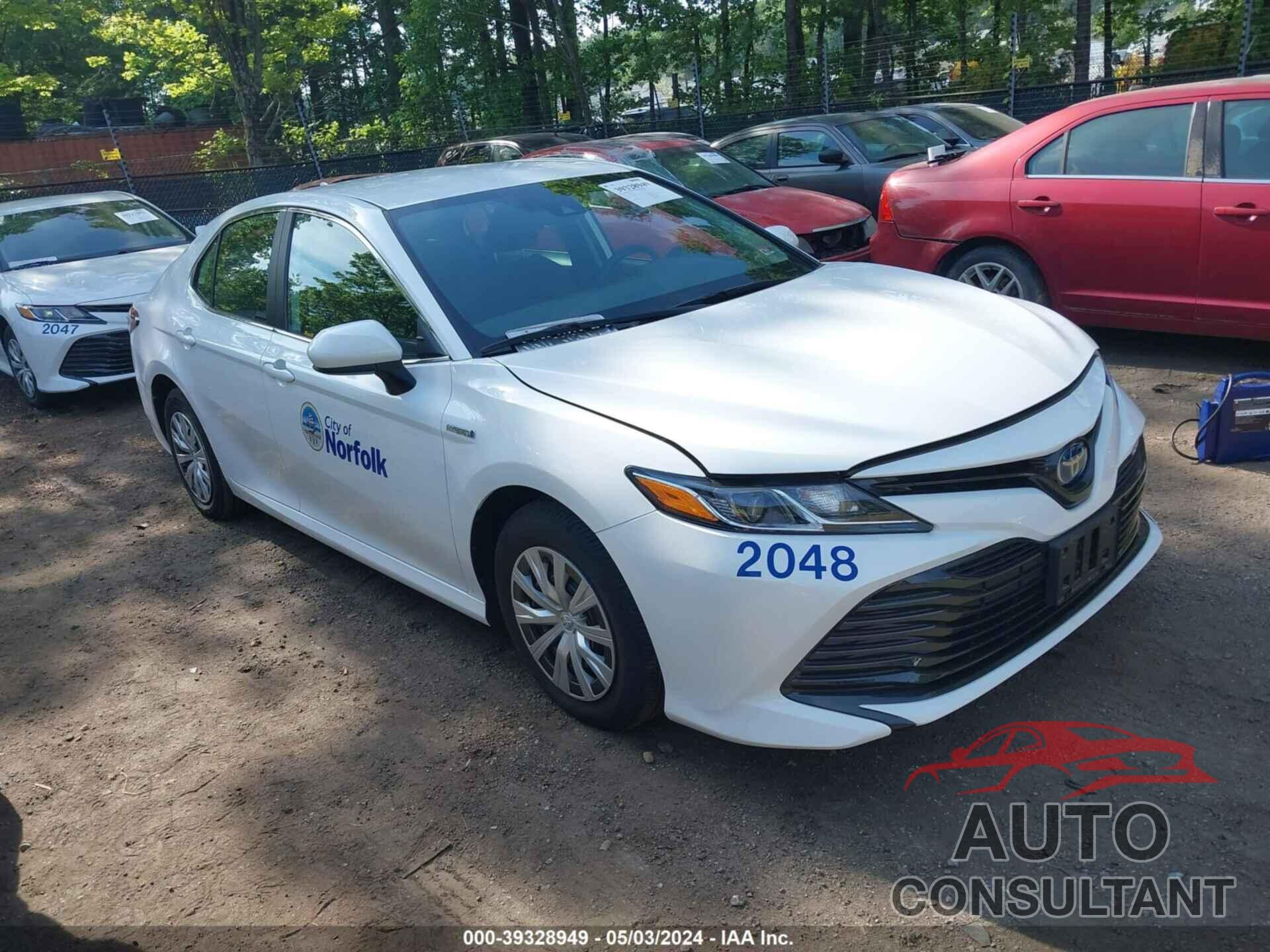 TOYOTA CAMRY 2020 - 4T1C31AK6LU525552