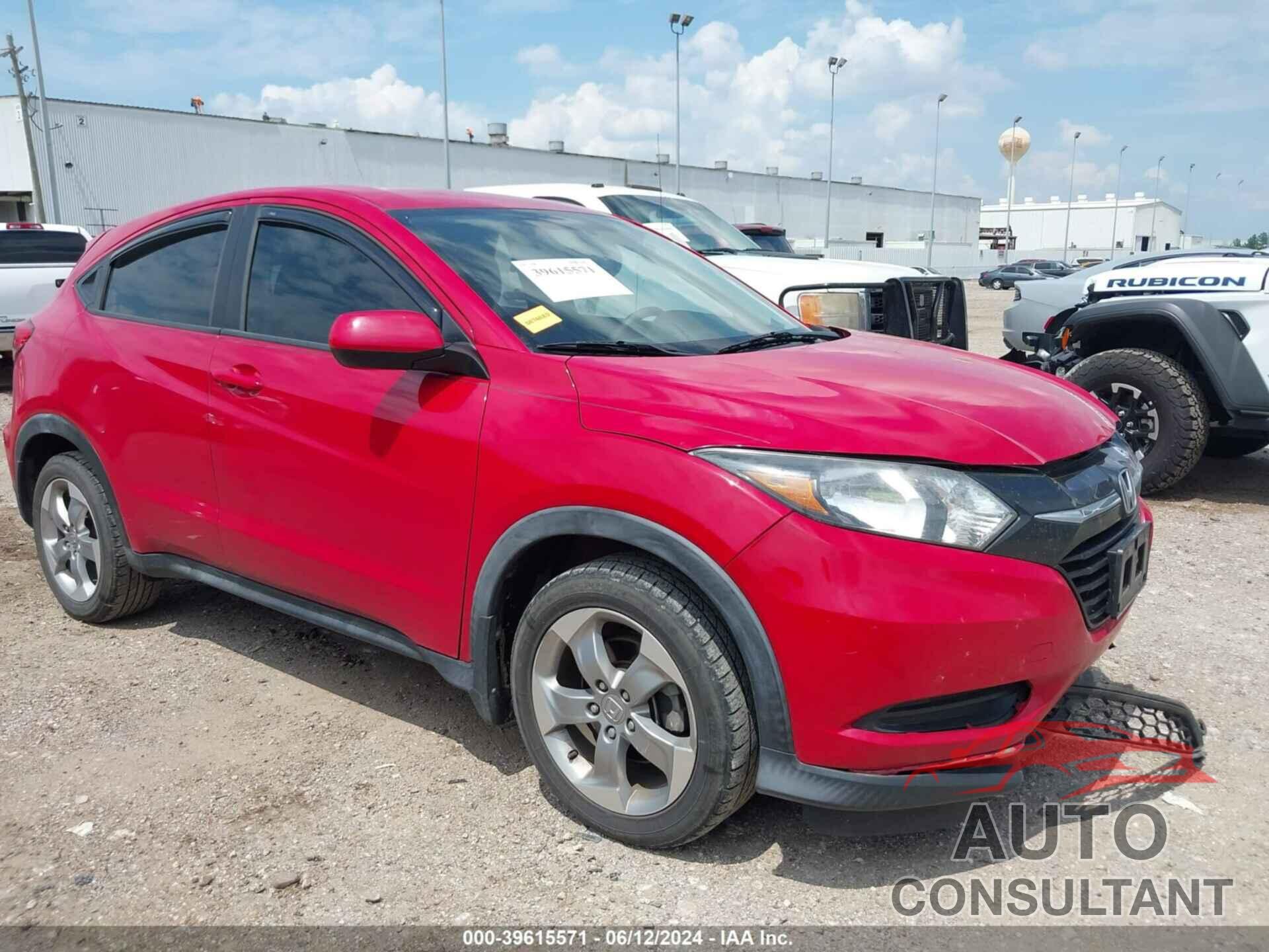 HONDA HR-V 2016 - 3CZRU5H32GM751433