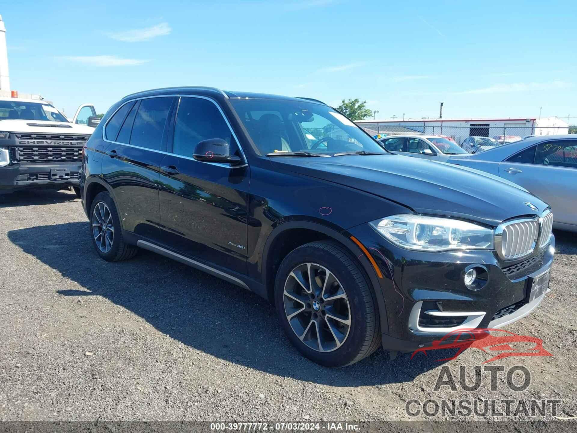 BMW X5 2018 - 5UXKR0C56J0Y02462