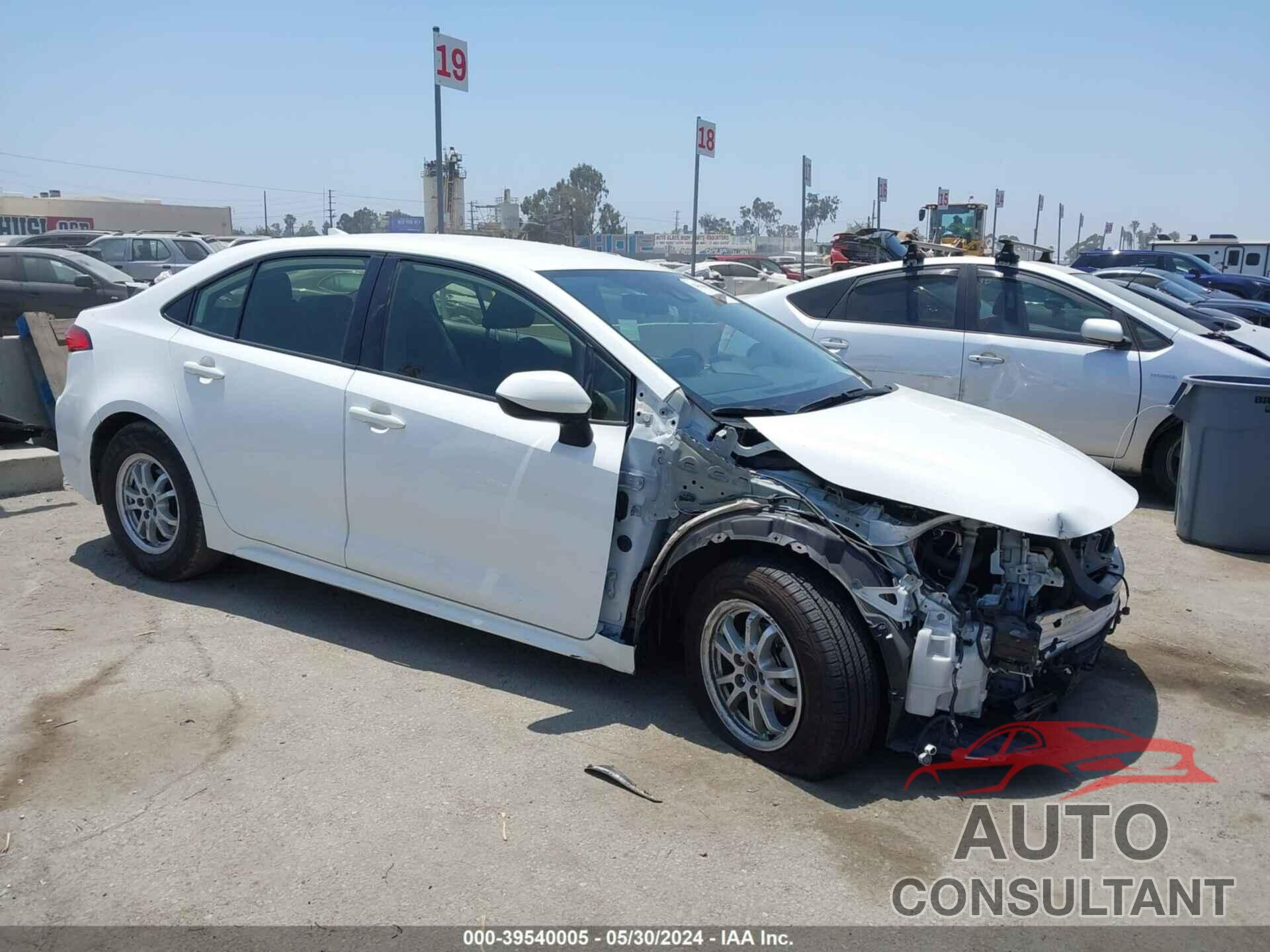 TOYOTA COROLLA 2021 - JTDEAMDE3MJ006469