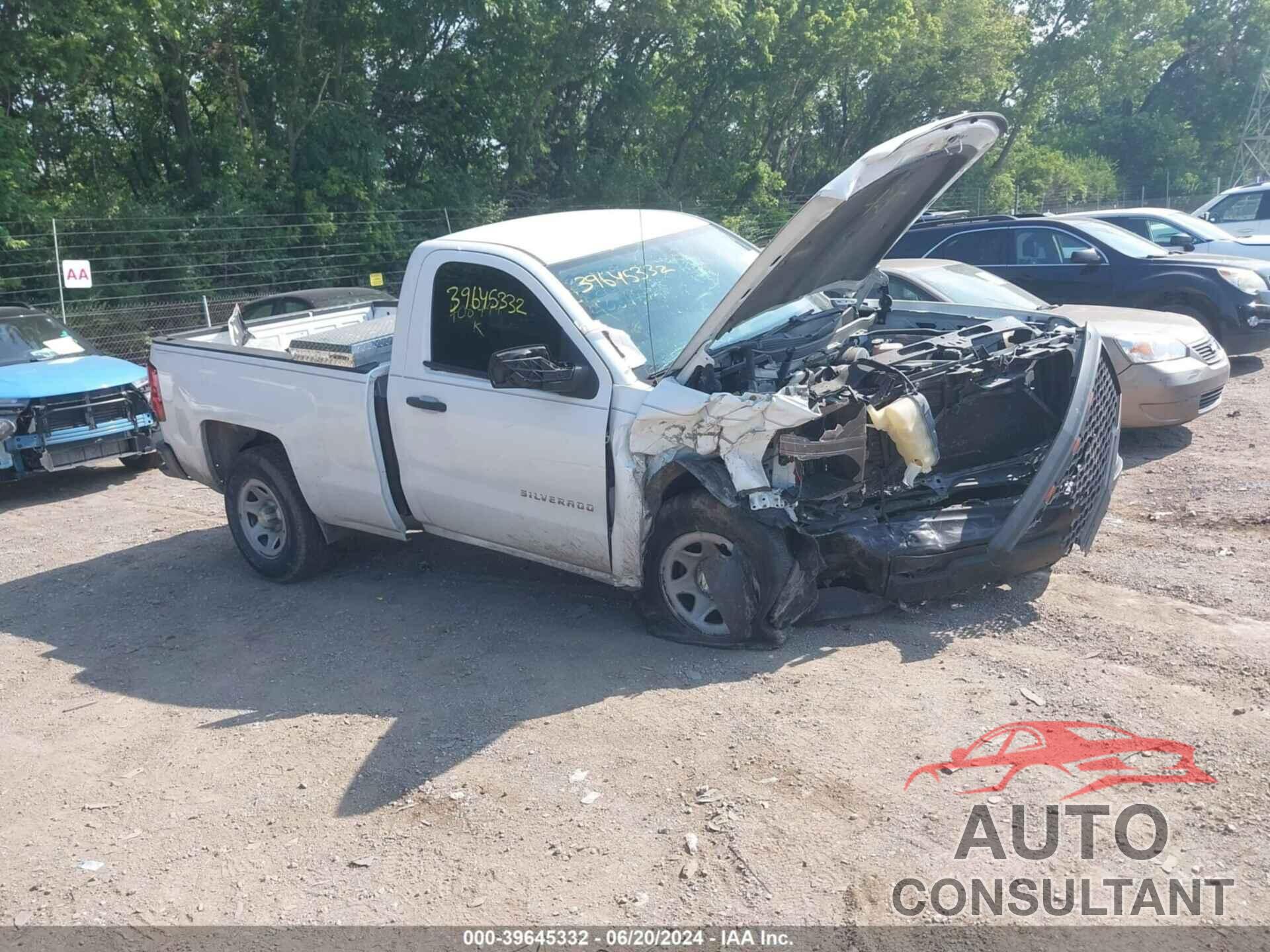 CHEVROLET SILVERADO 1500 2014 - 1GCNCPEH4EZ408444