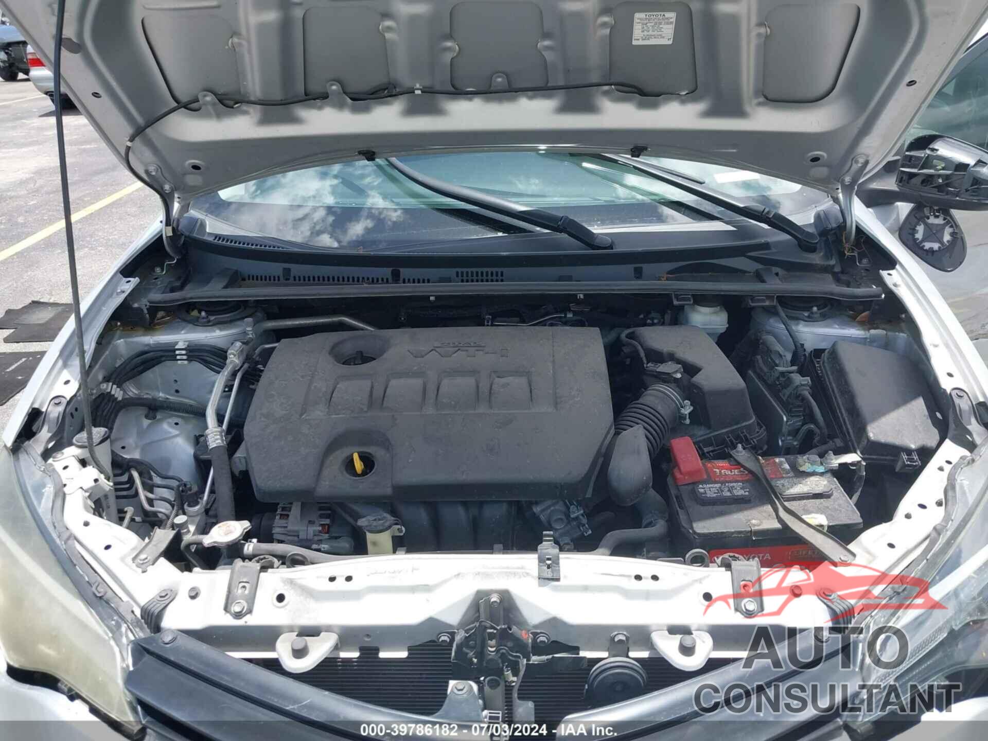 TOYOTA COROLLA 2019 - 2T1BURHE9KC222160