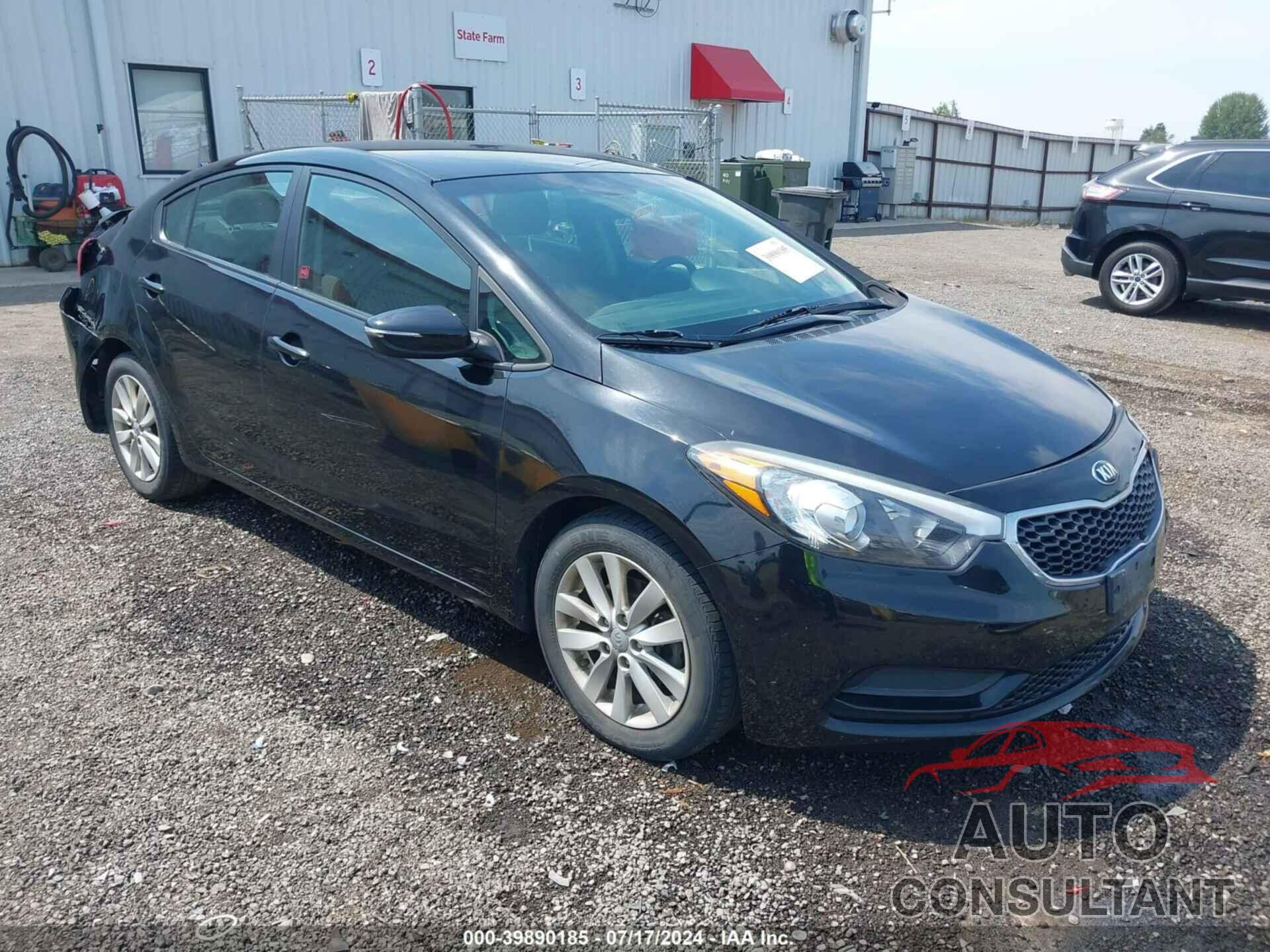 KIA FORTE 2016 - KNAFX4A61G5558515