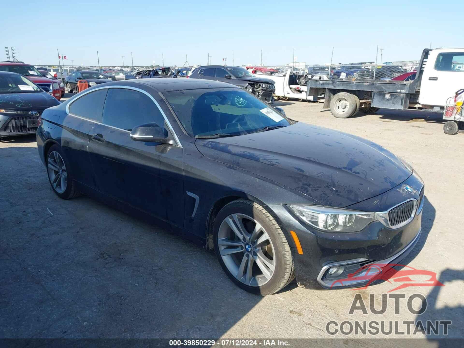 BMW 4 SERIES 2018 - WBA4W3C5XJAB87039