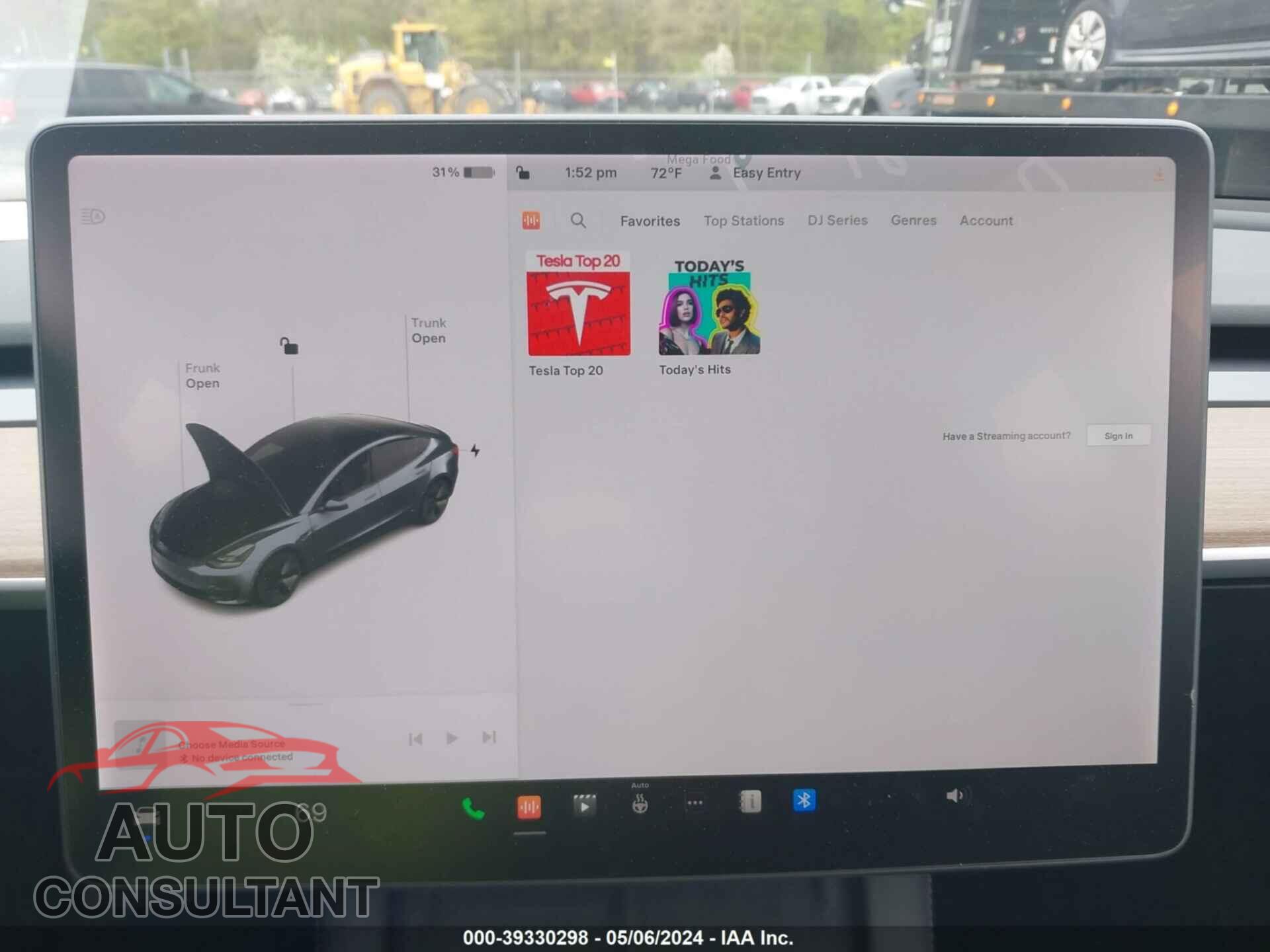 TESLA MODEL 3 2022 - 5YJ3E1EB4NF129074