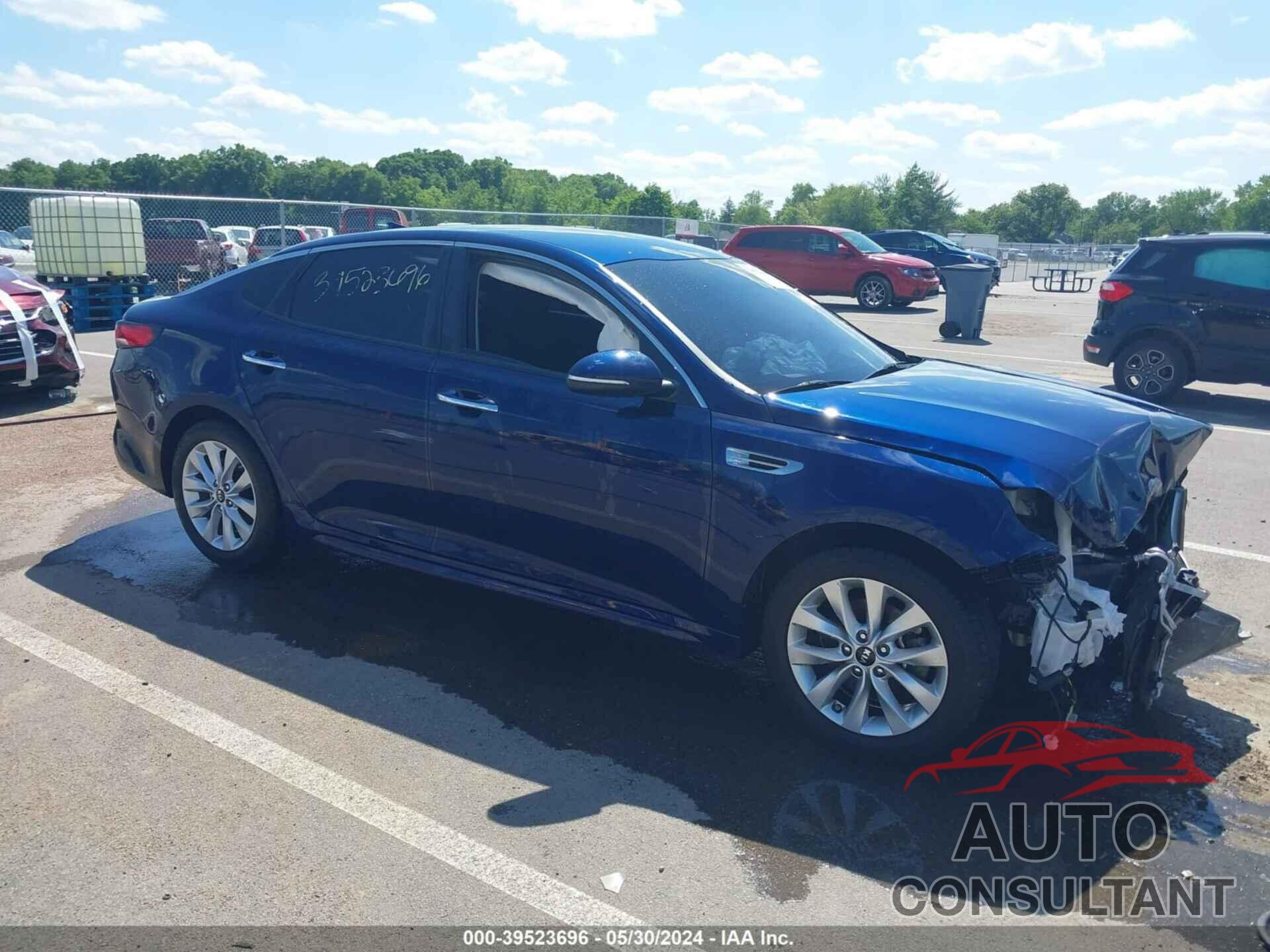 KIA OPTIMA 2018 - 5XXGT4L30JG257727