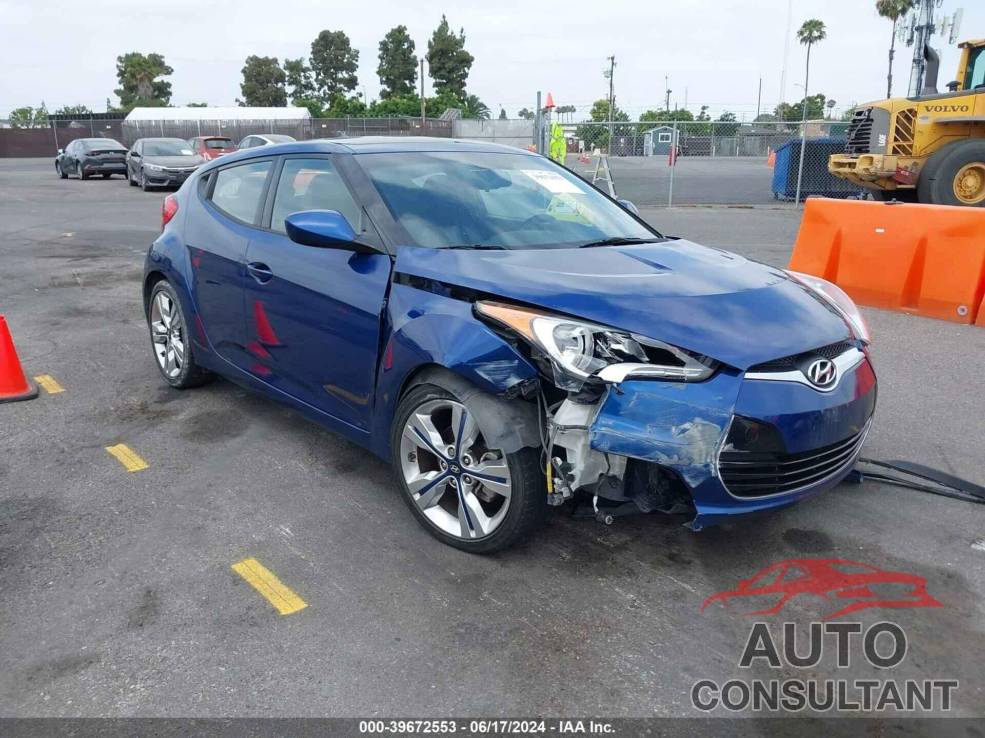 HYUNDAI VELOSTER 2017 - KMHTC6AD2HU314127