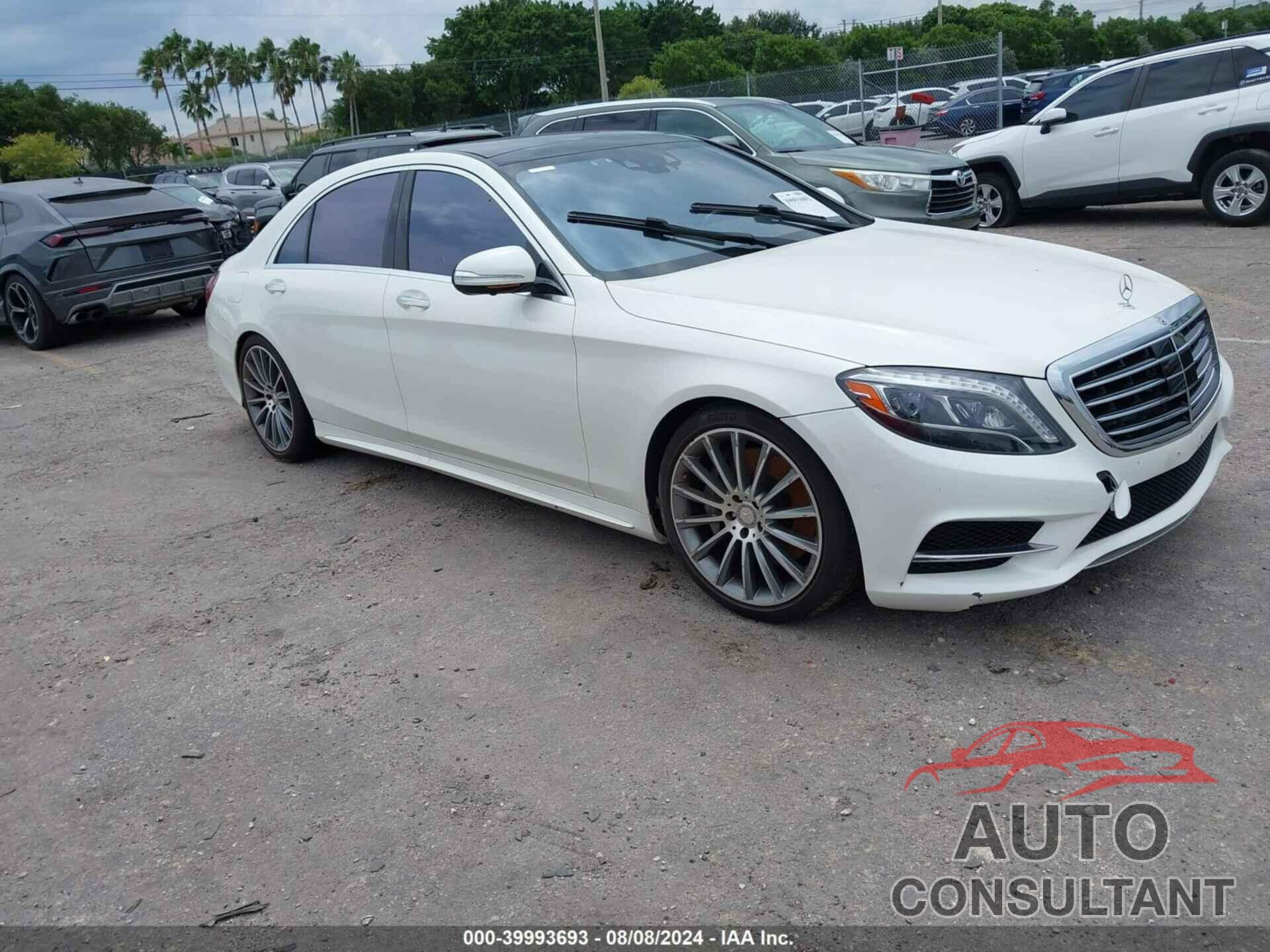 MERCEDES-BENZ S 550 2016 - WDDUG8CB8GA245373