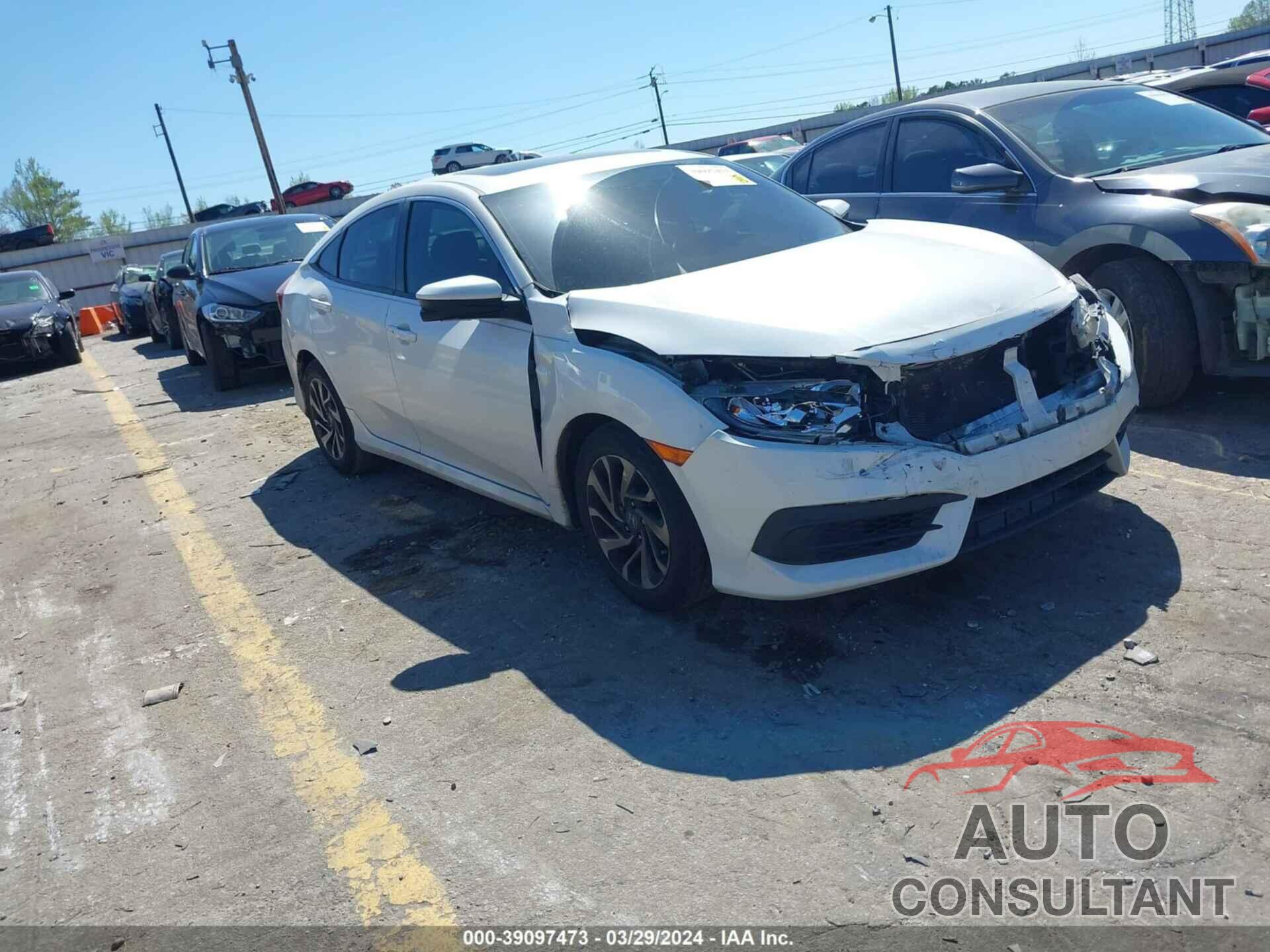 HONDA CIVIC 2017 - 19XFC2F73HE020781