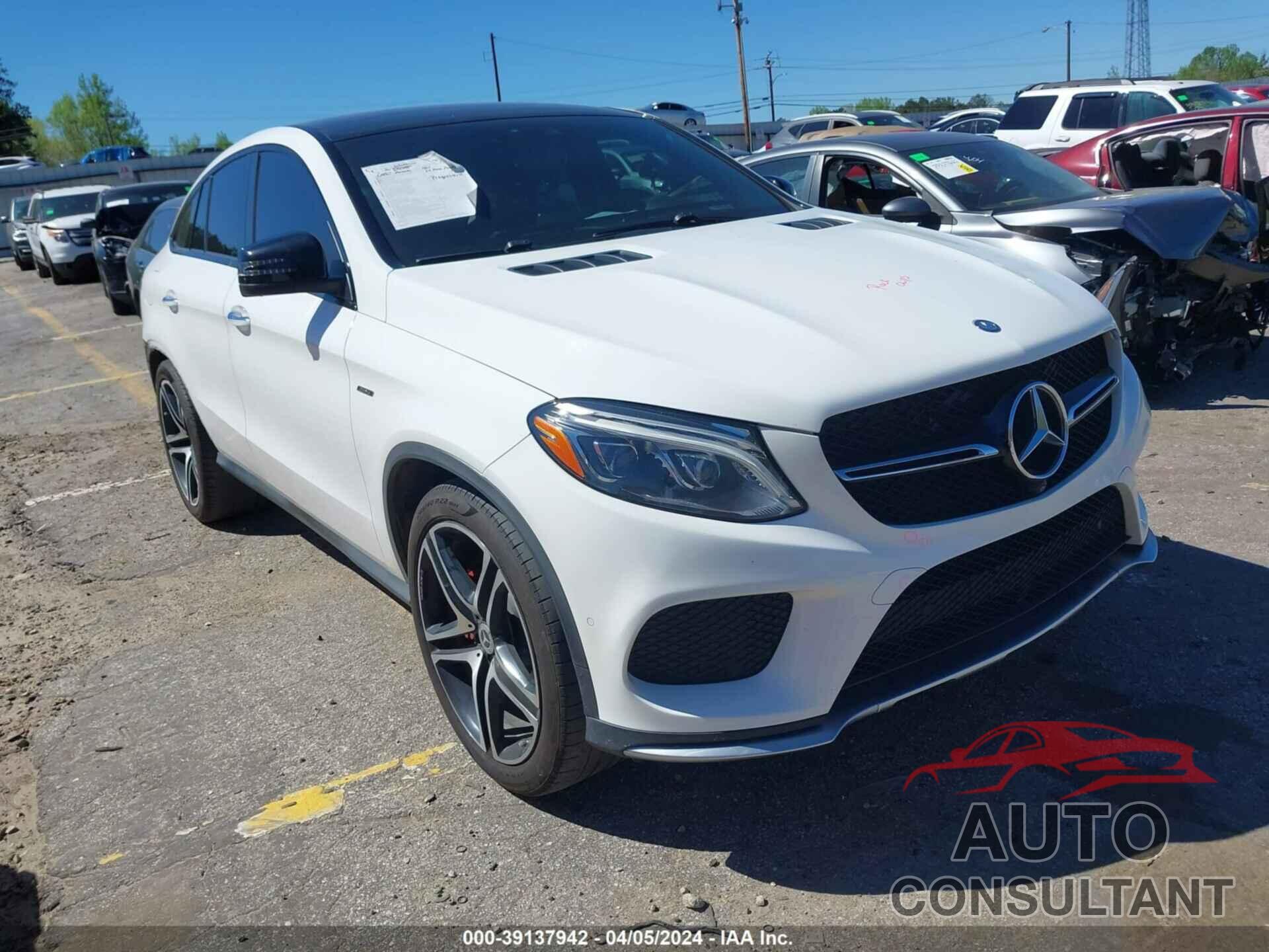MERCEDES-BENZ GLE 450 AMG COUPE 2016 - 4JGED6EB8GA024246