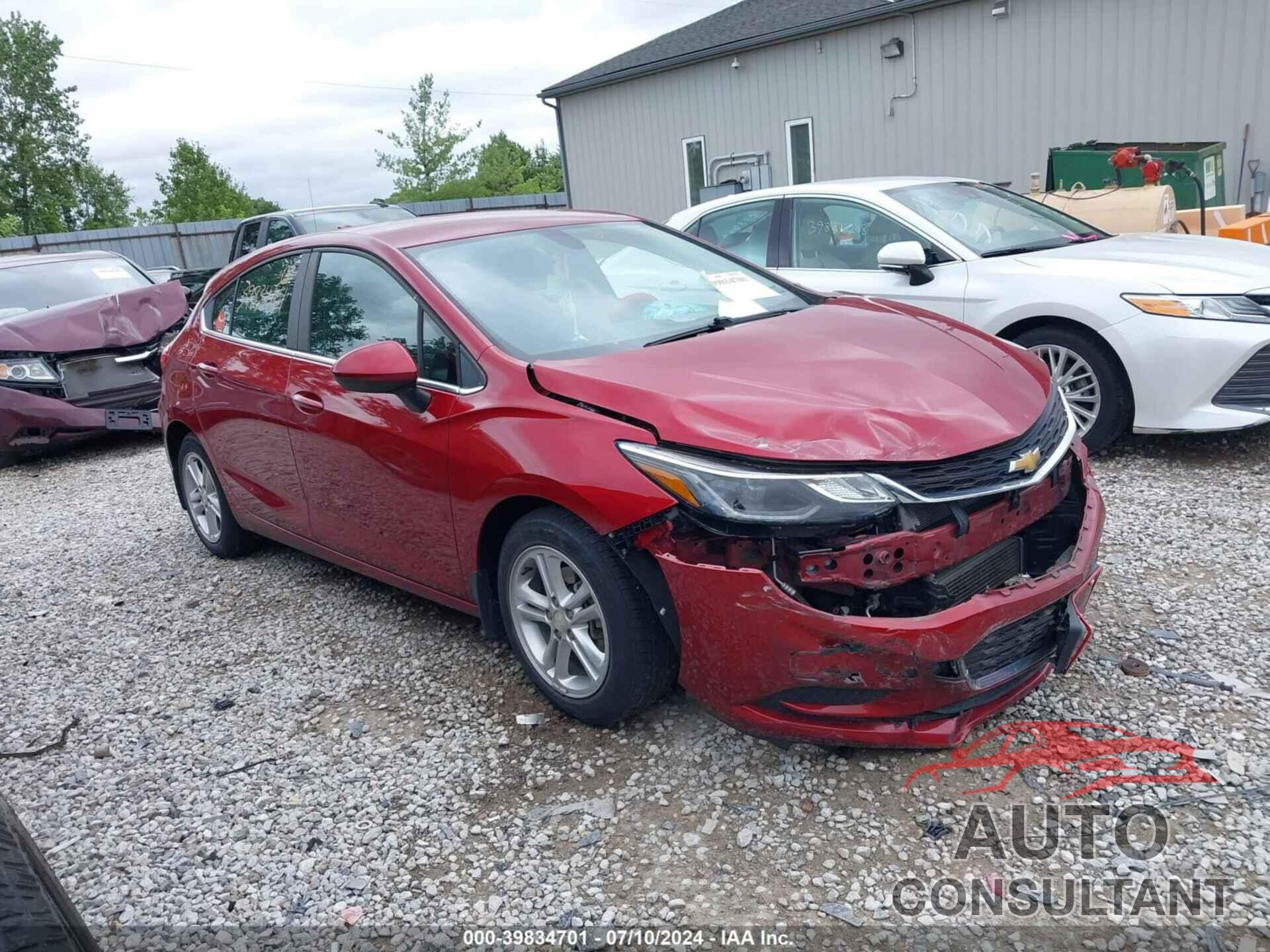 CHEVROLET CRUZE 2017 - 3G1BE6SM0HS549286