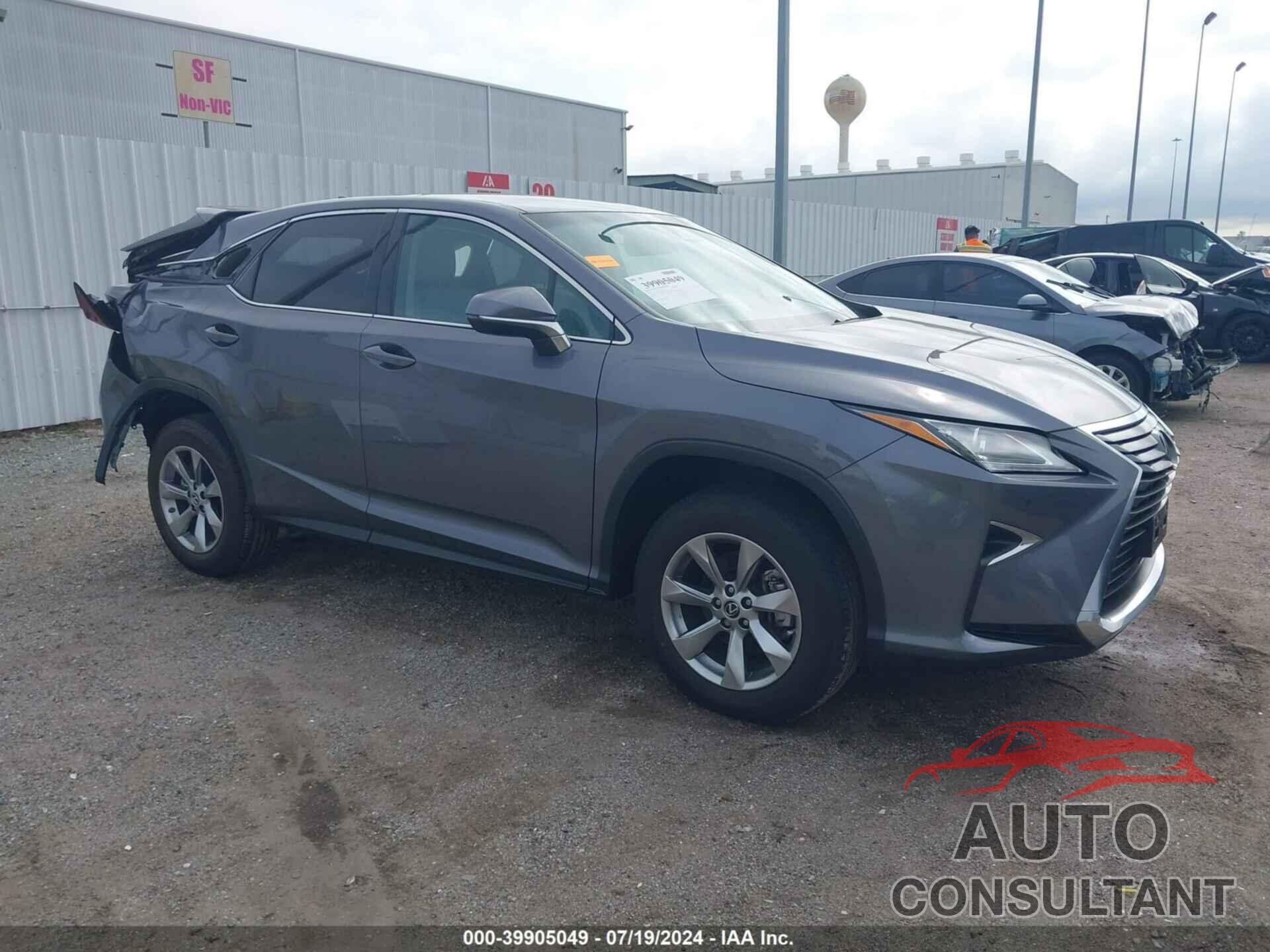 LEXUS RX 350 2018 - 2T2ZZMCA1JC102595