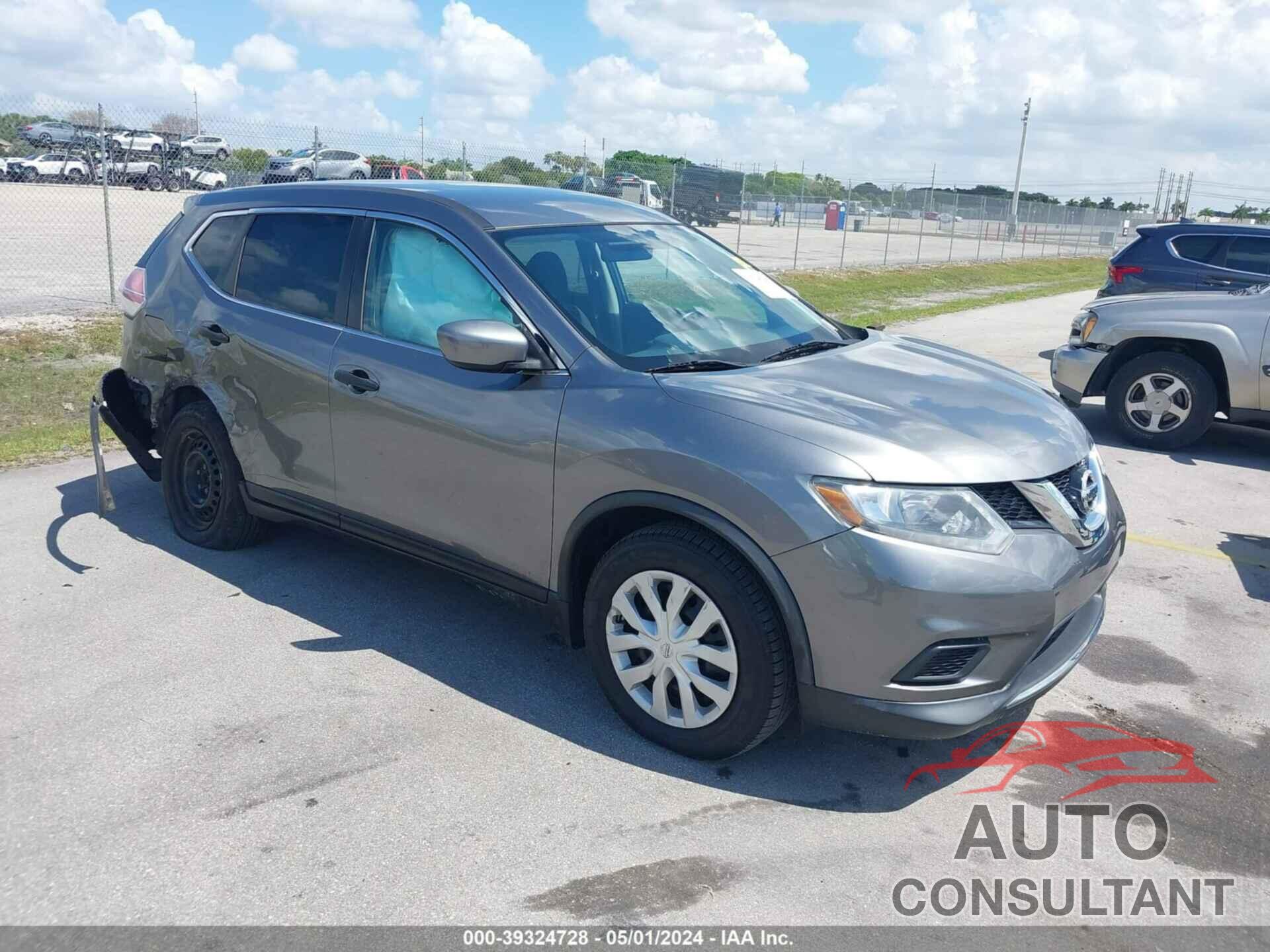 NISSAN ROGUE 2016 - KNMAT2MV9GP628069