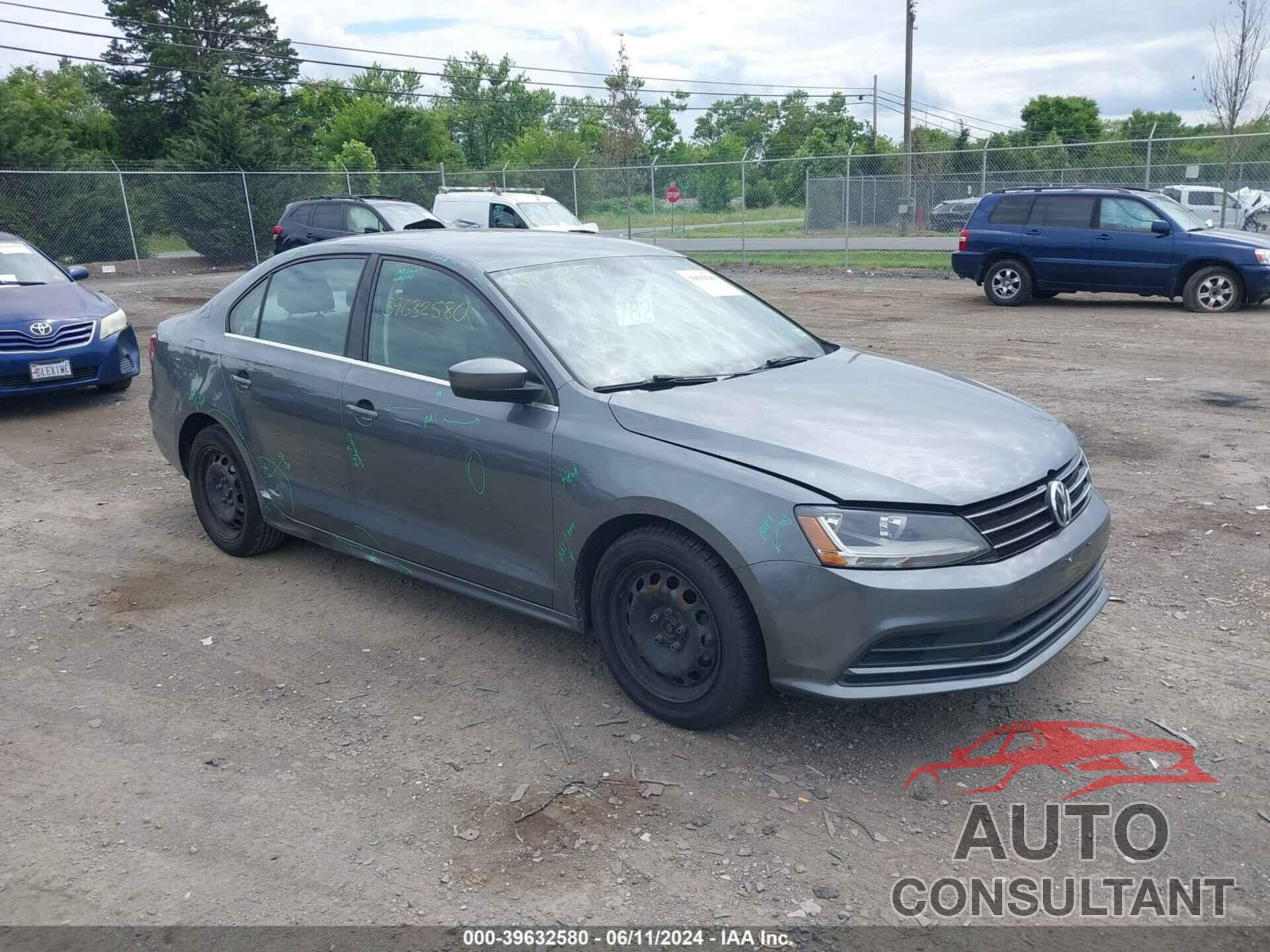 VOLKSWAGEN JETTA 2017 - 3VW2B7AJ4HM279266