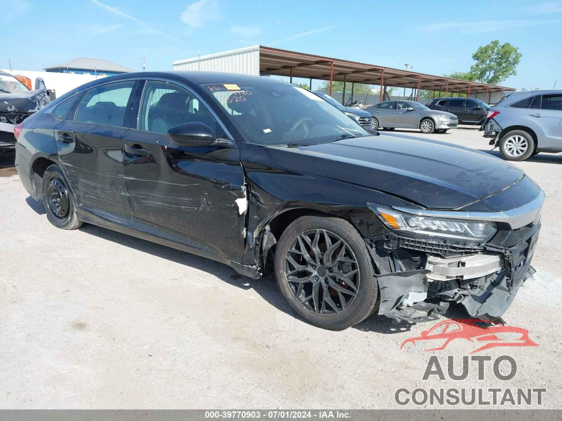 HONDA ACCORD 2018 - 1HGCV1F16JA004653
