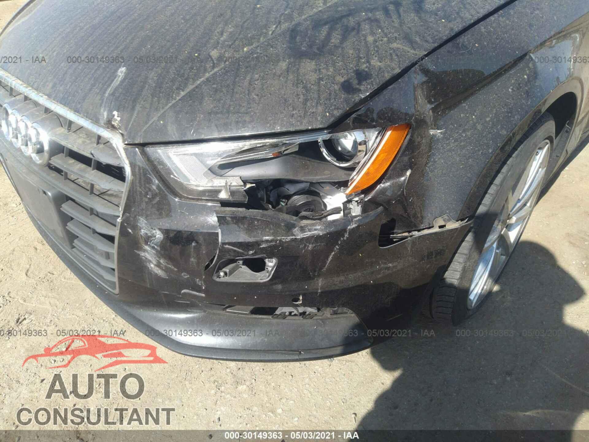 AUDI A3 2016 - WAUA7GFF2G1013113