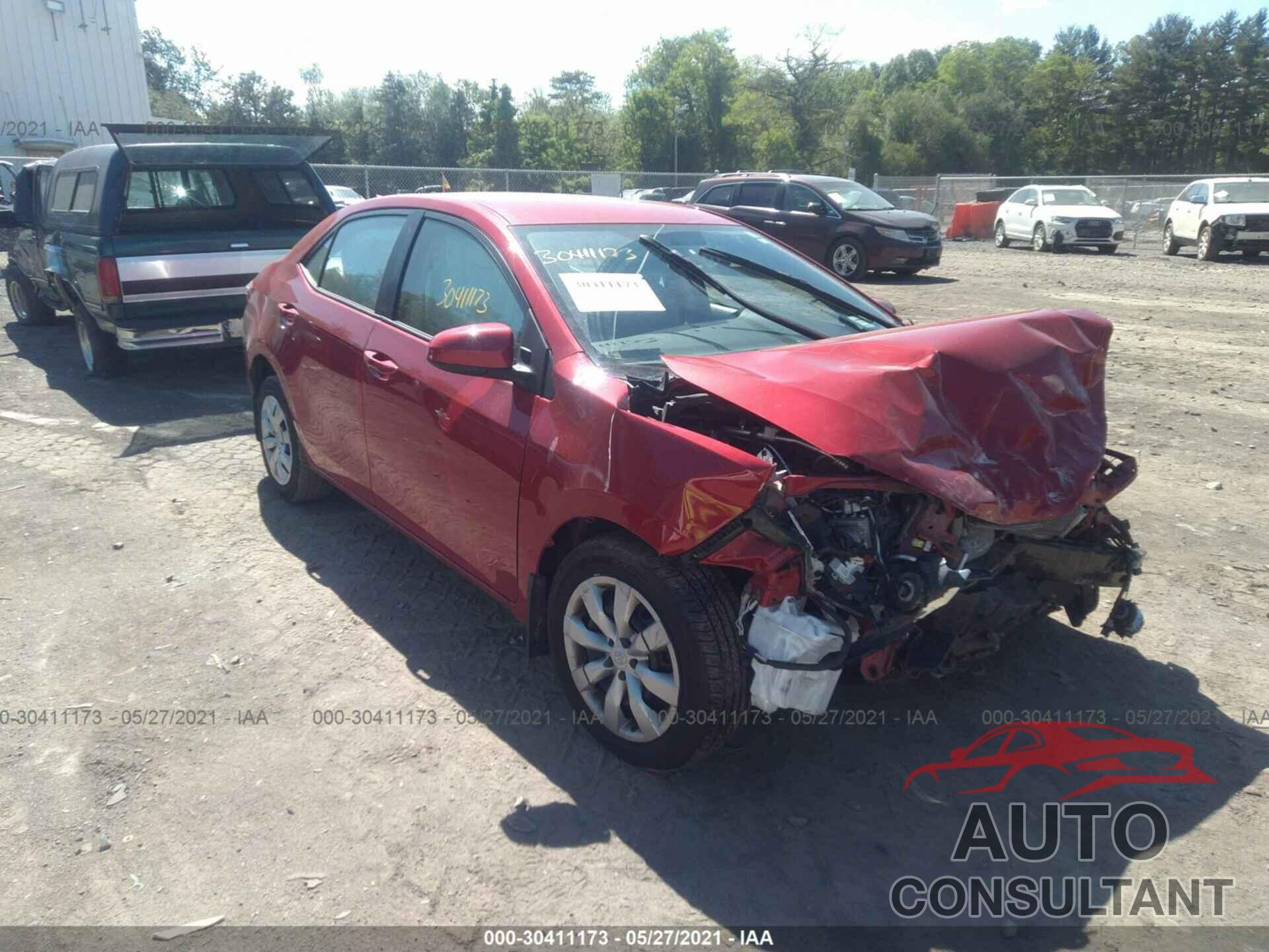 TOYOTA COROLLA 2016 - 2T1BURHE6GC705628