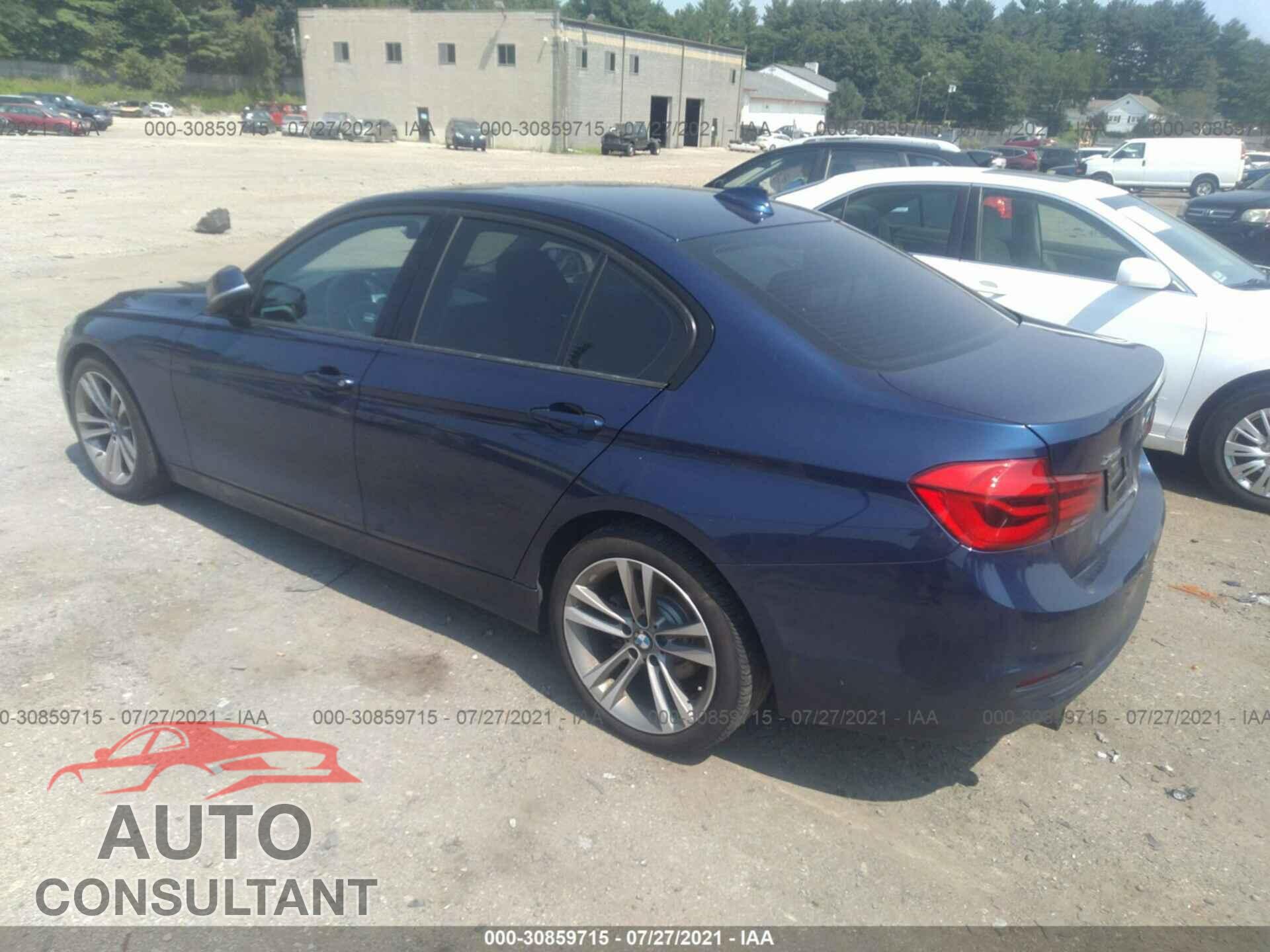 BMW 3 SERIES 2016 - WBA8E5G56GNU21315