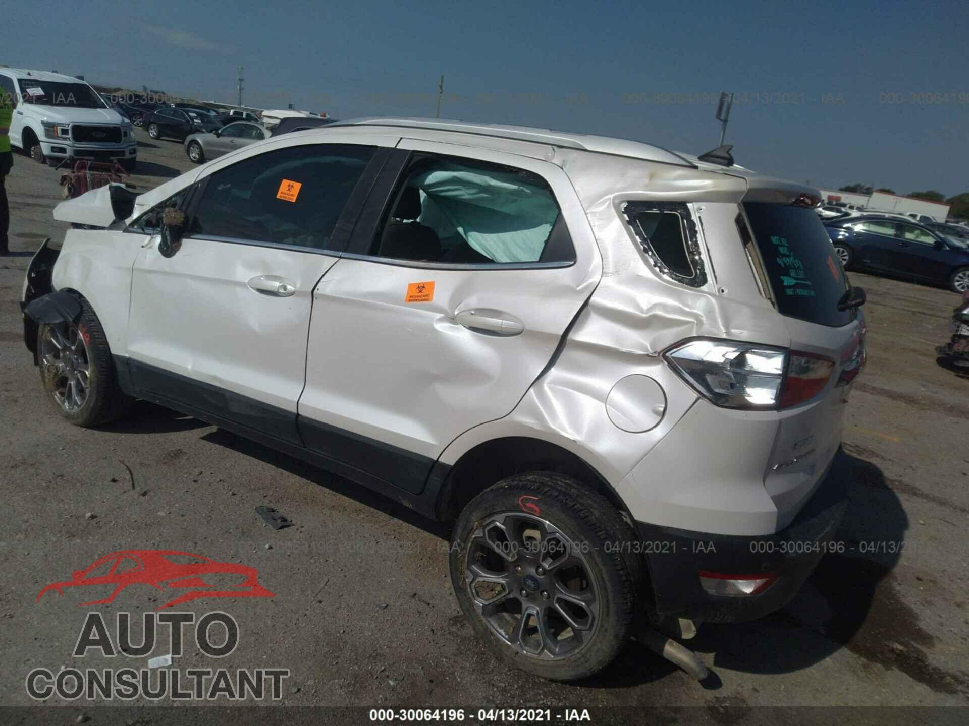 FORD ECOSPORT 2019 - MAJ6S3KL9KC288749