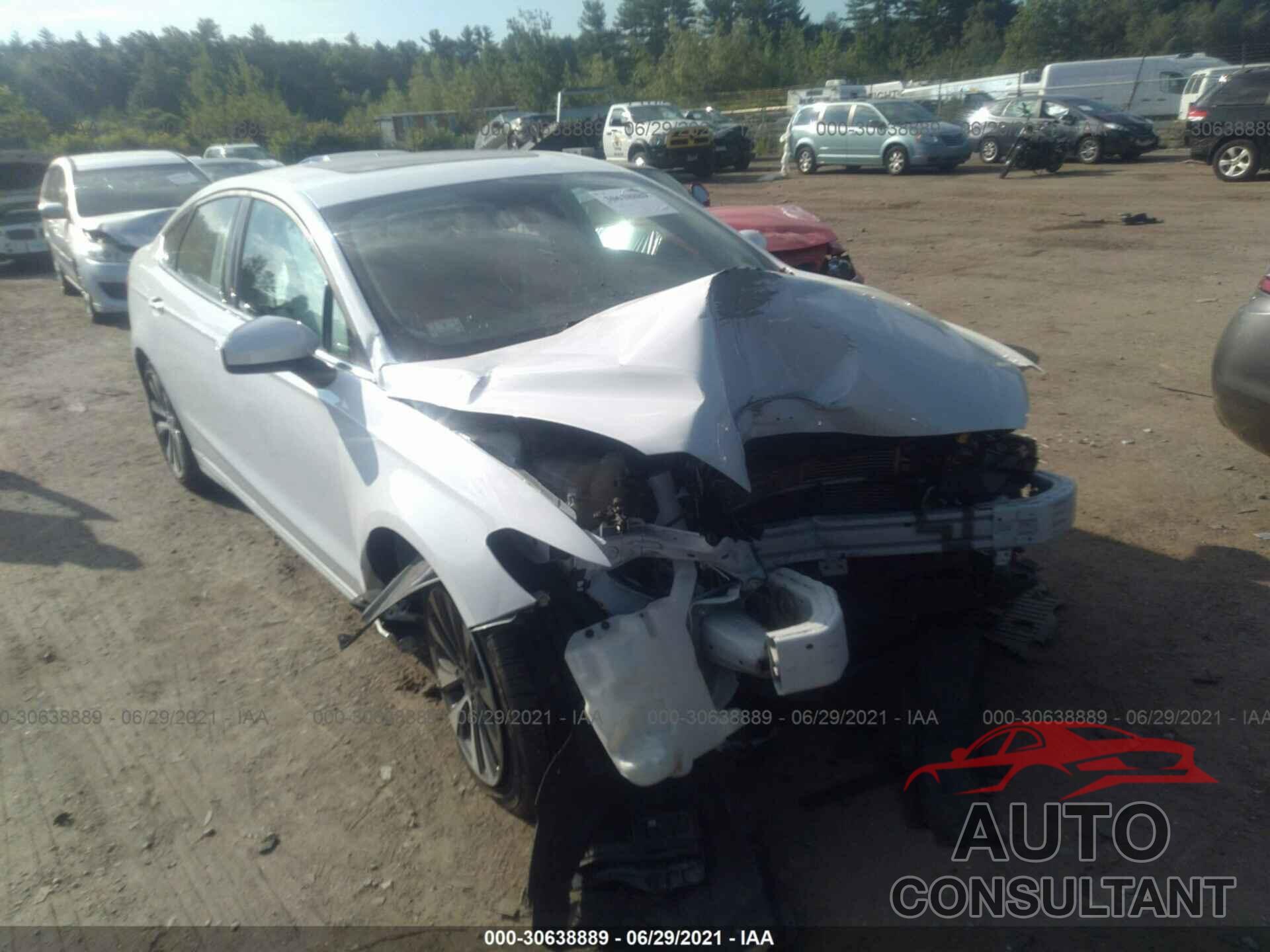 FORD FUSION 2019 - 3FA6P0T92KR233757