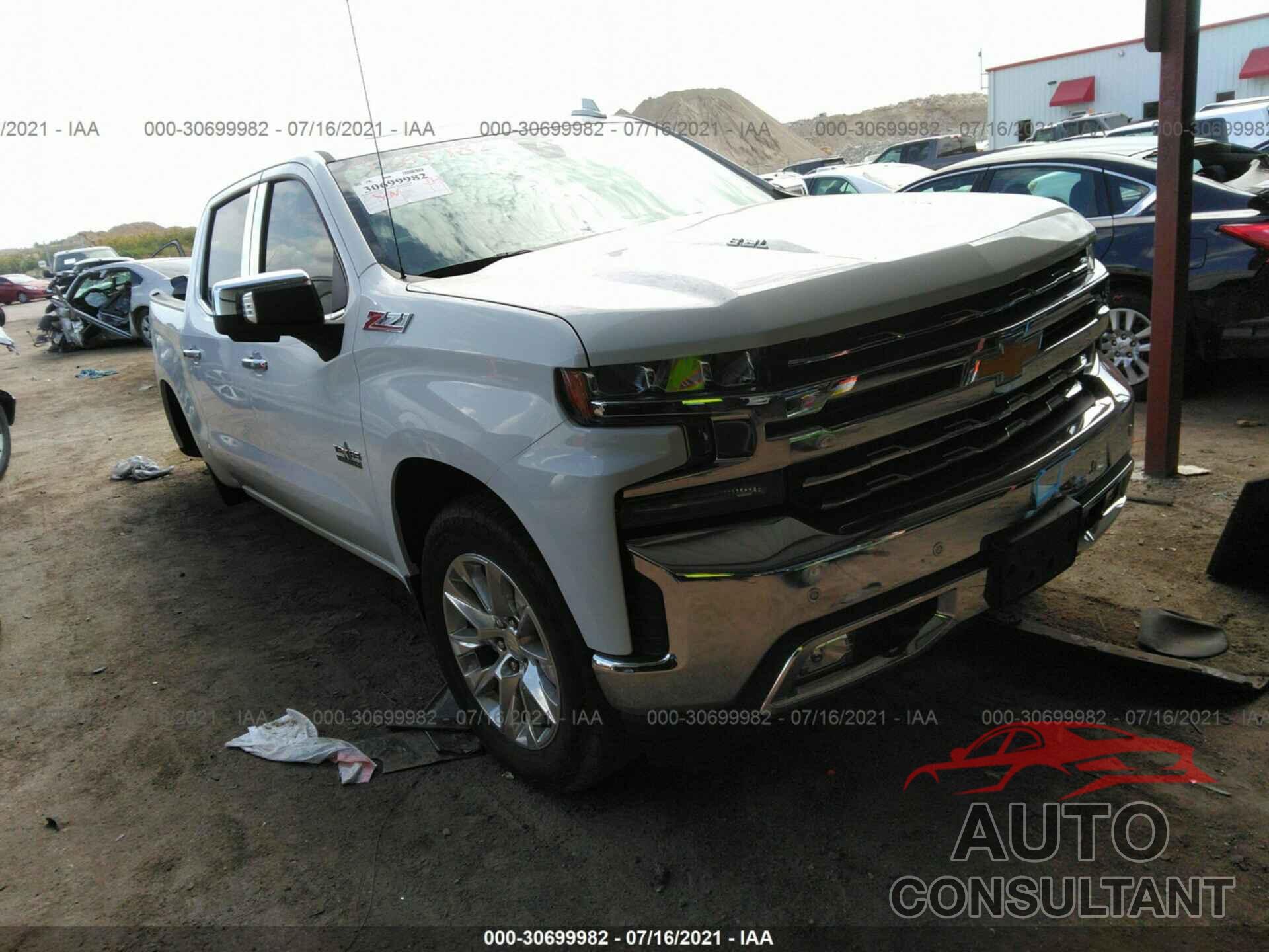 CHEVROLET SILVERADO 1500 2019 - 3GCUYGEL3KG251101