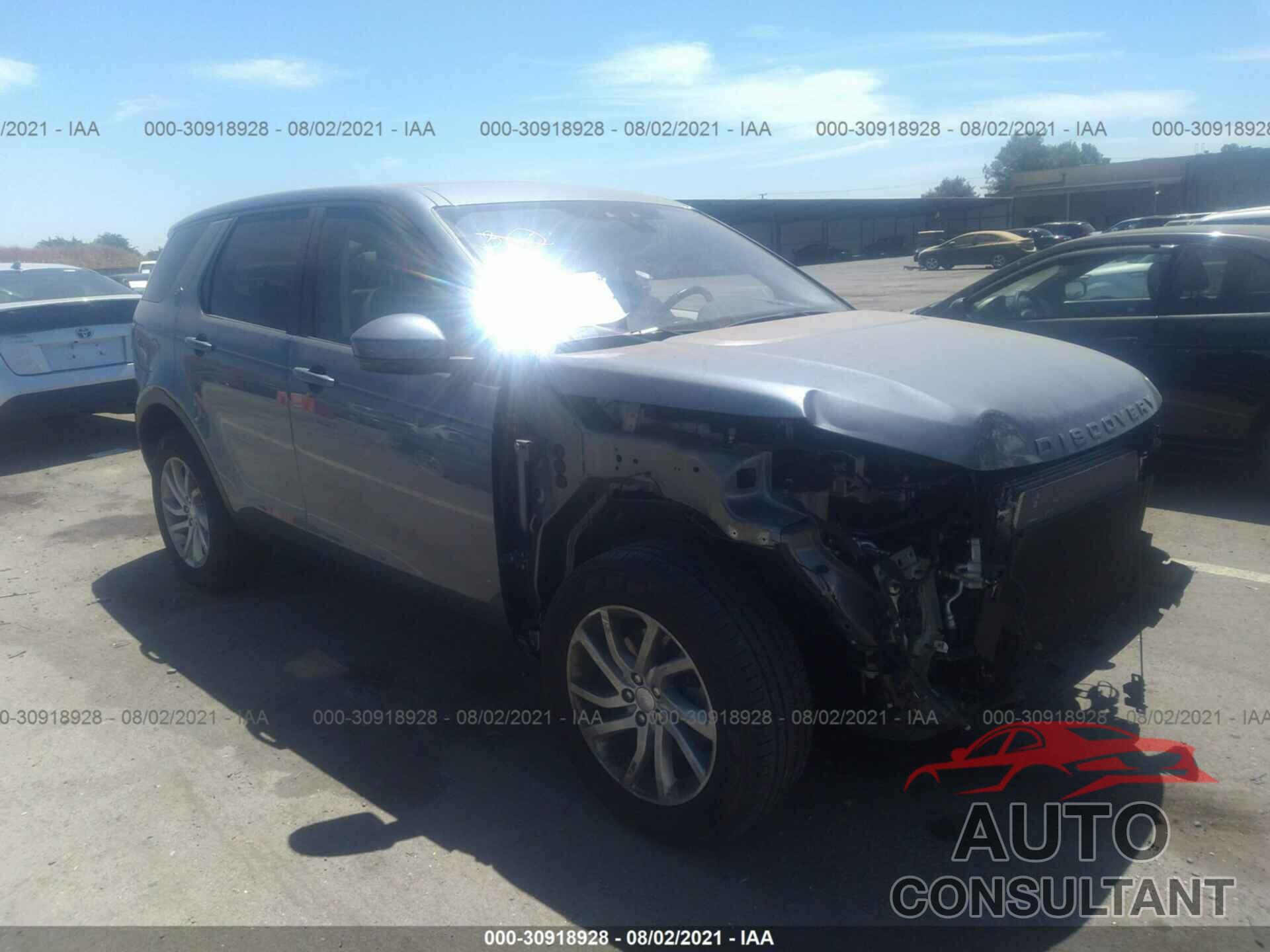 LAND ROVER DISCOVERY SPORT 2019 - SALCR2FXXKH809389