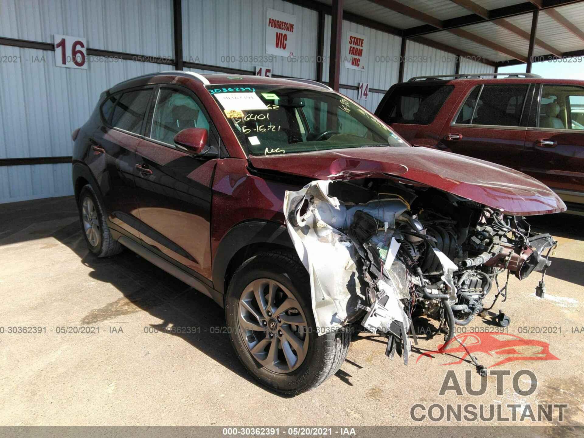 HYUNDAI TUCSON 2017 - KM8J3CA44HU491994