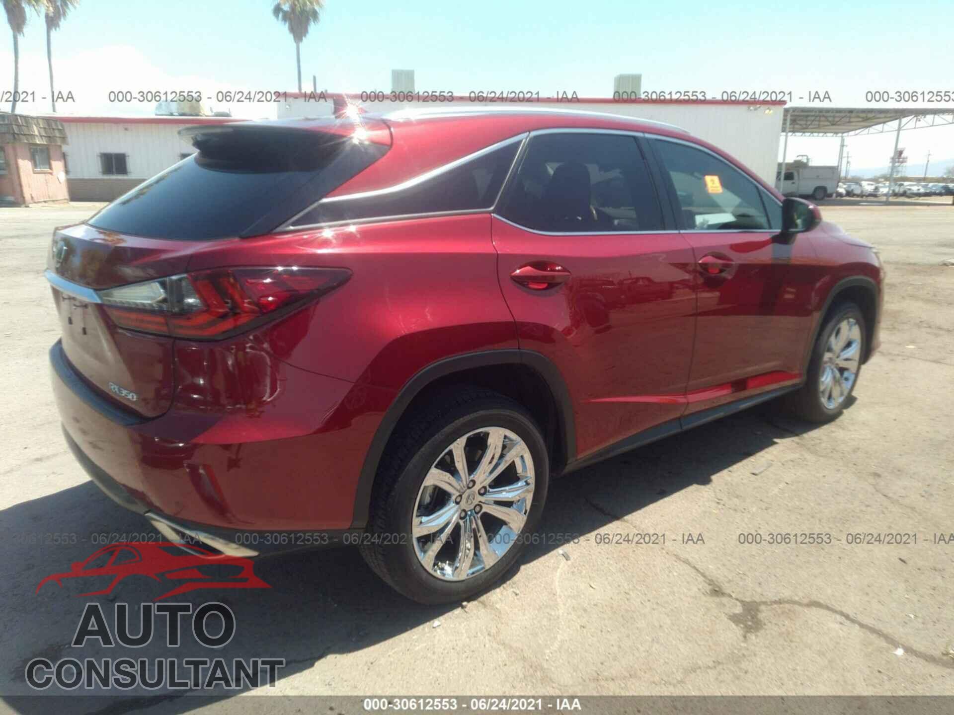 LEXUS RX 2017 - 2T2BZMCA7HC061224
