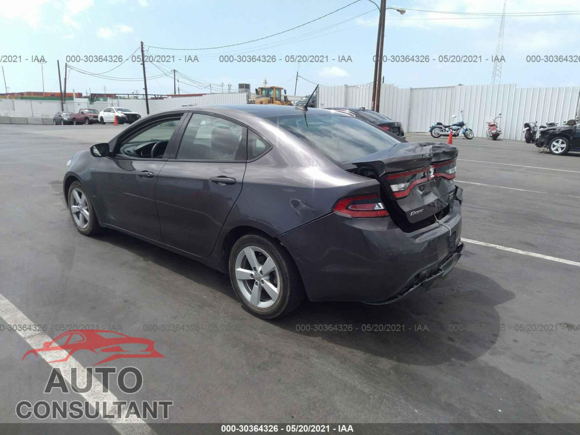 DODGE DART 2016 - 1C3CDFBAXGD694407