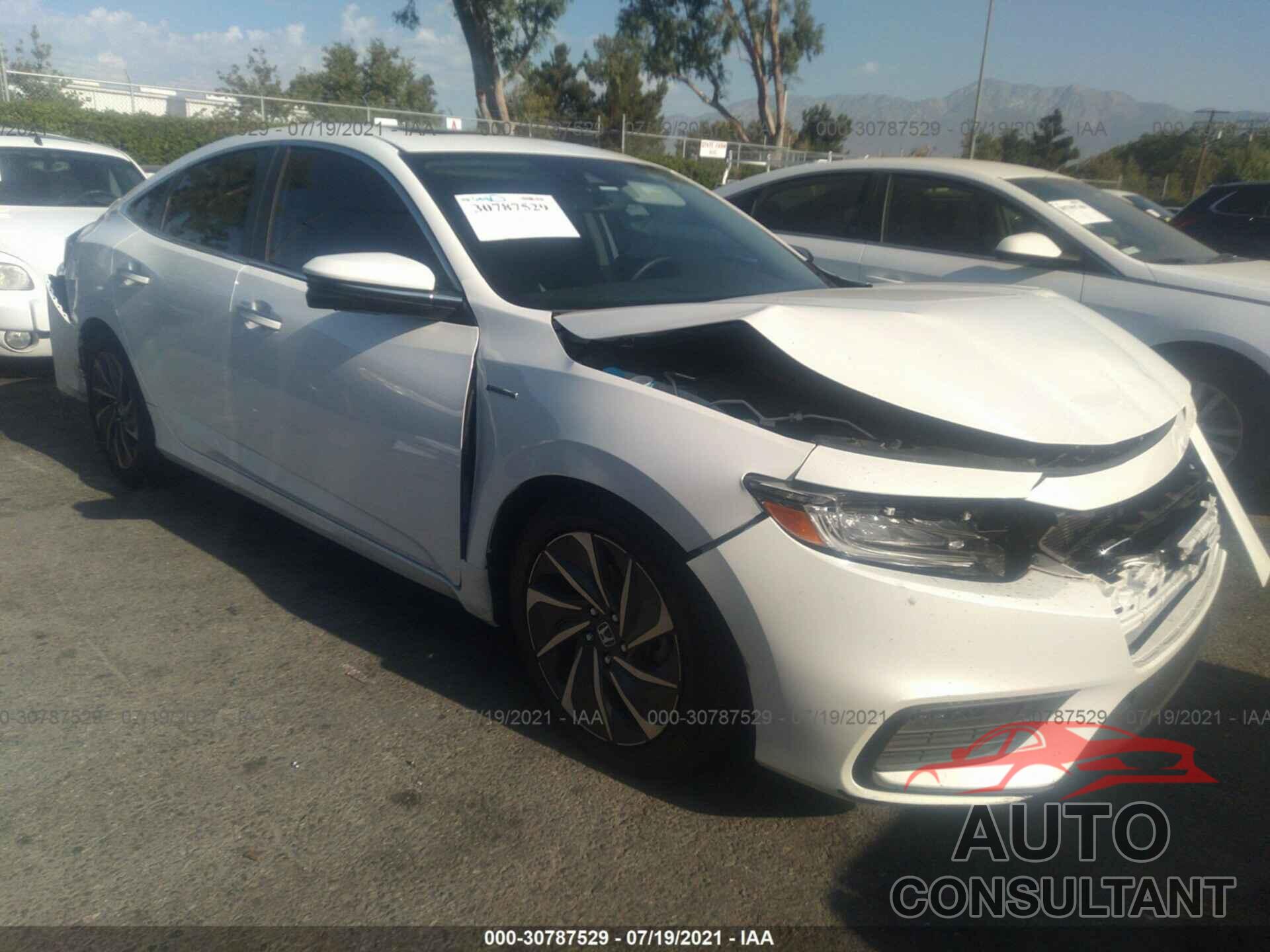 HONDA INSIGHT 2019 - 19XZE4F99KE020943