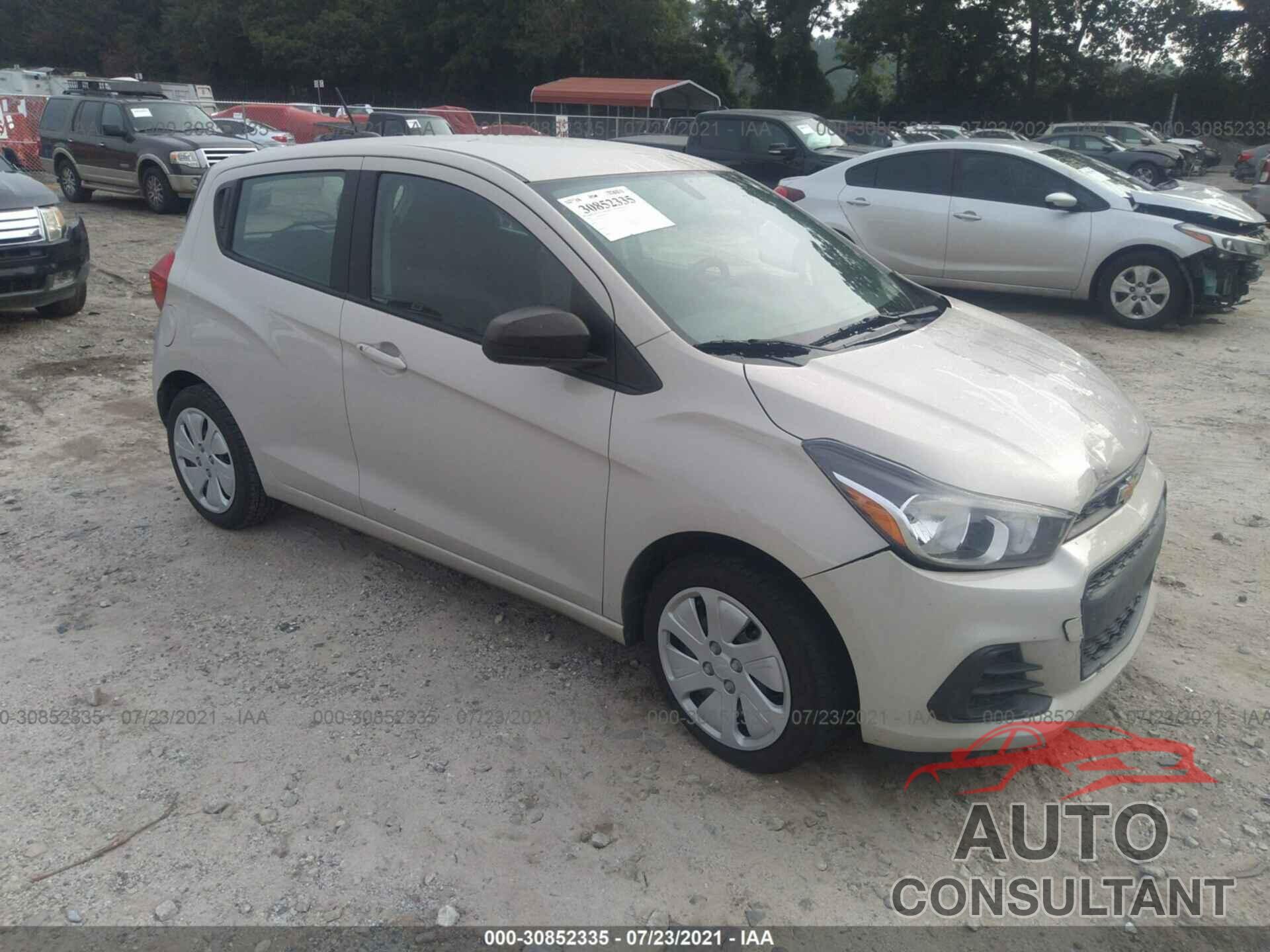 CHEVROLET SPARK 2018 - KL8CB6SA4JC425276